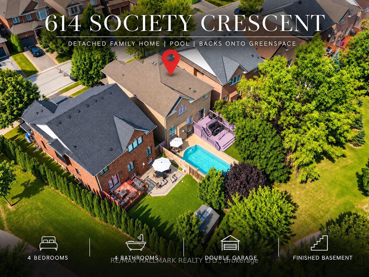 614 Society Crescent, Newmarket — Detached for sale, photo 1