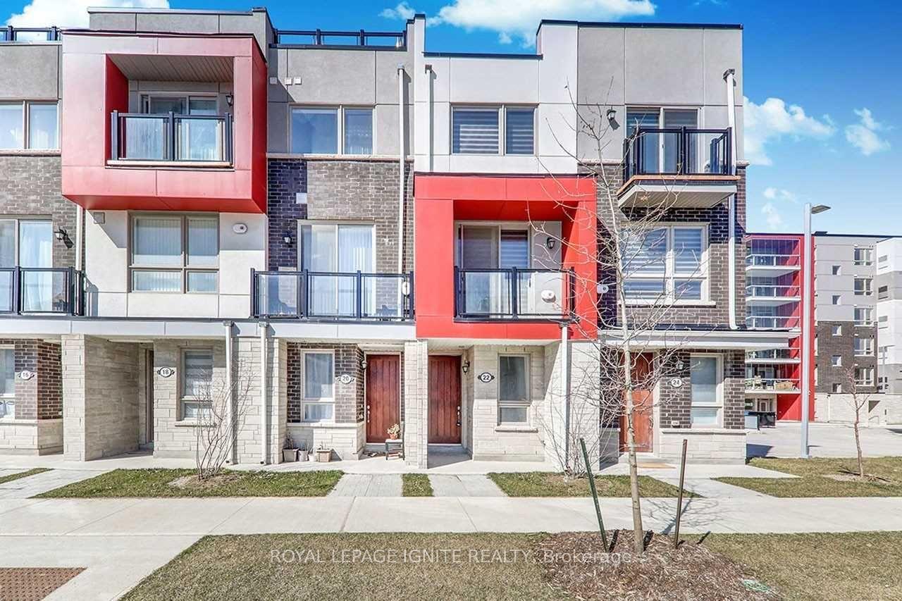 22 Adam Sellers Street, Markham — Condo Town for lease, photo 1