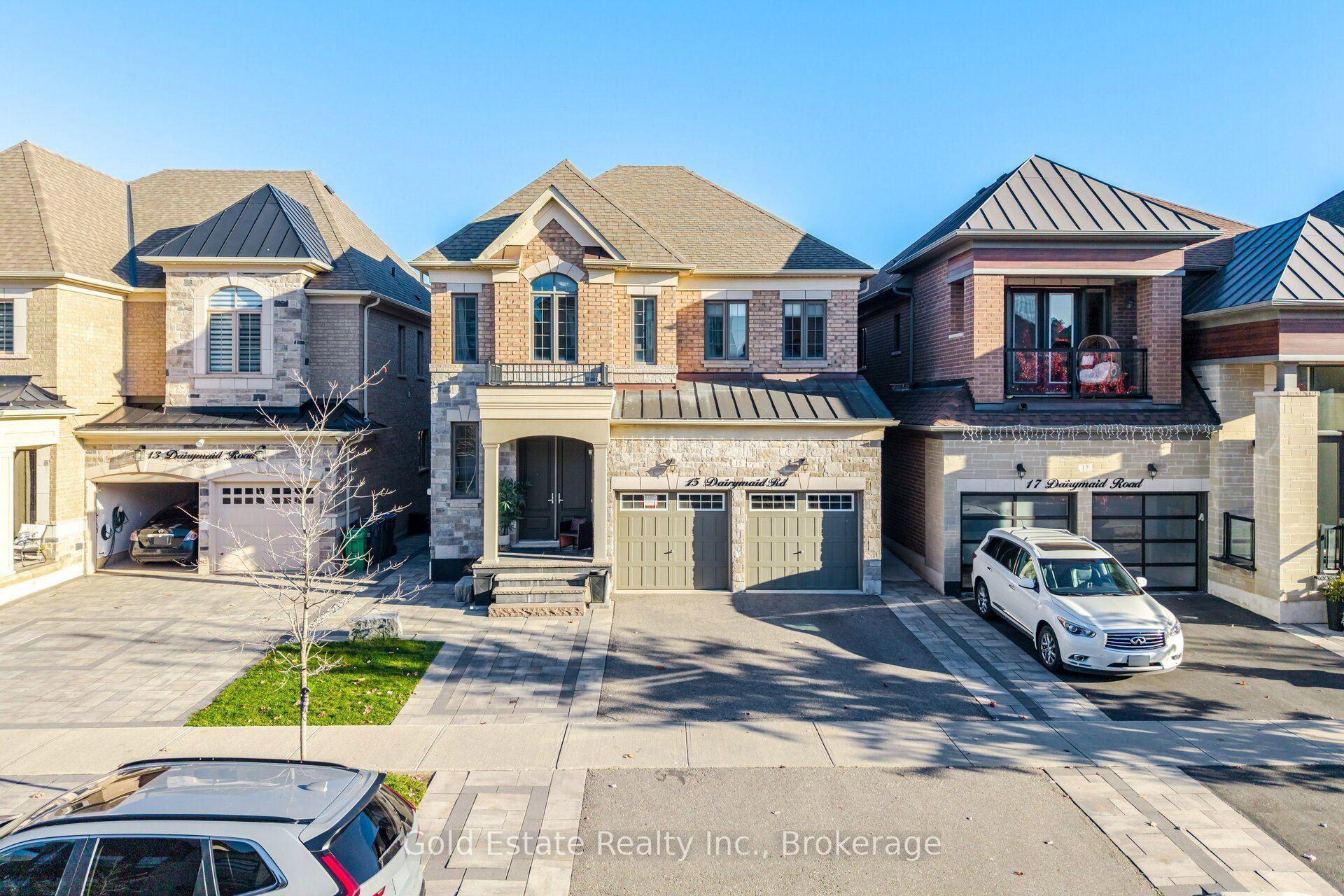 15 Dairymaid Road, Brampton — Detached for sale, photo 1
