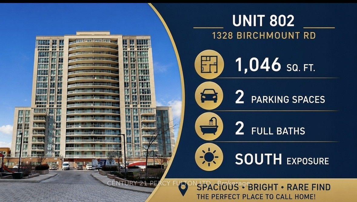 1328 Birchmount Road 802 #802, Toronto — Condo for sale, photo 1
