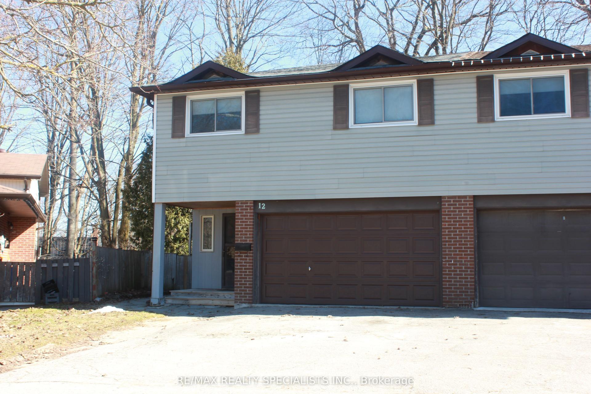 12 Woodgrove Court Lower #Lower, Barrie — Semi-Detached for lease, photo 1