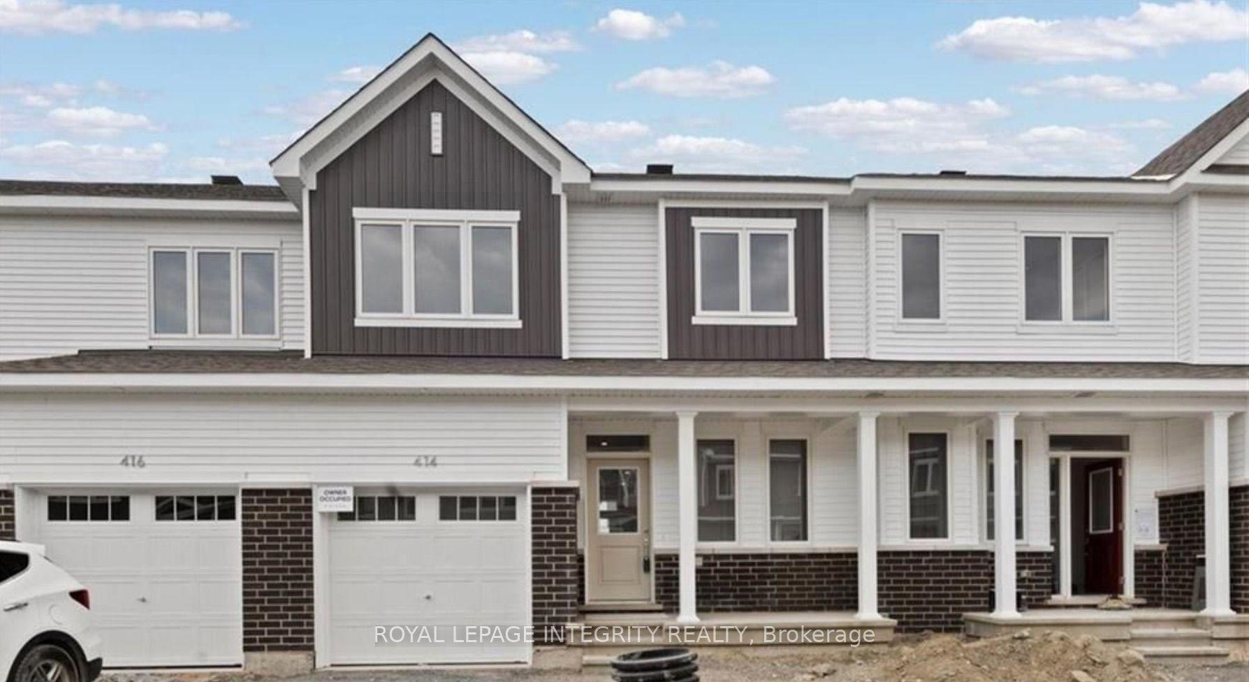 414 Epoch Street, Barrhaven — Townhouse for lease, photo 1