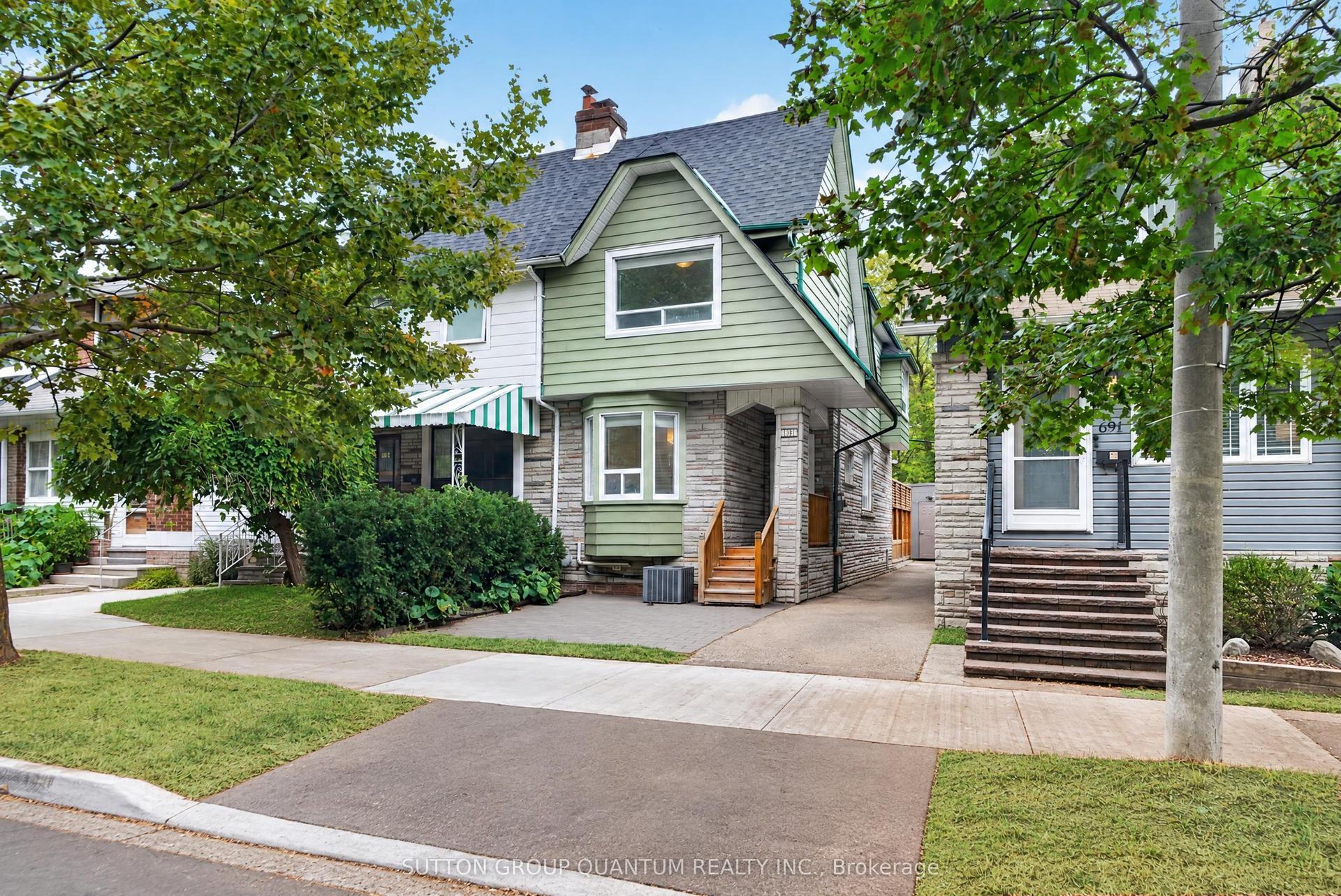693 Greenwood Avenue, Toronto — Semi-Detached for sale, photo 1