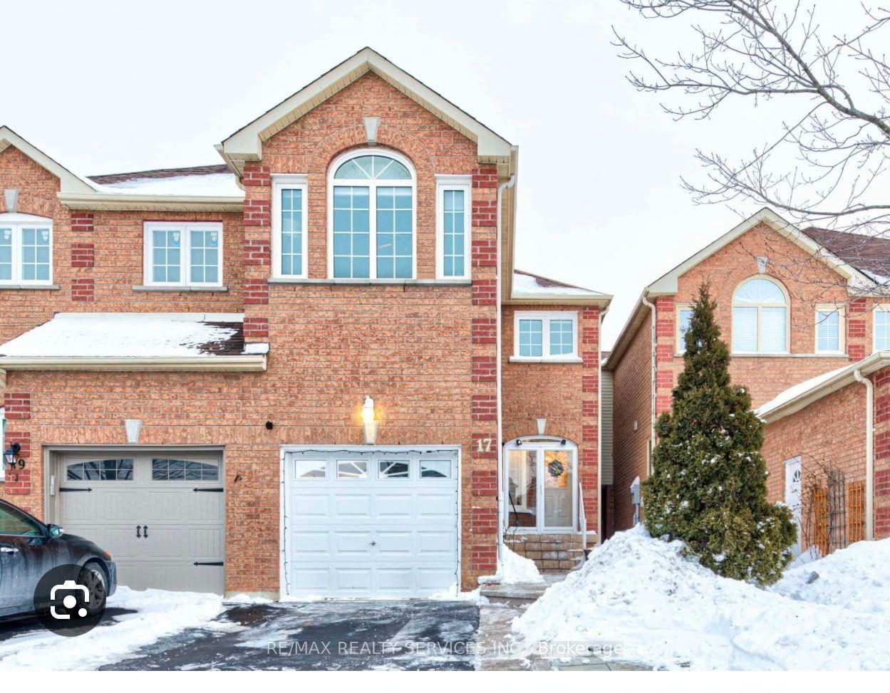 17 PIANE Avenue, Brampton — Semi-Detached for lease, photo 1