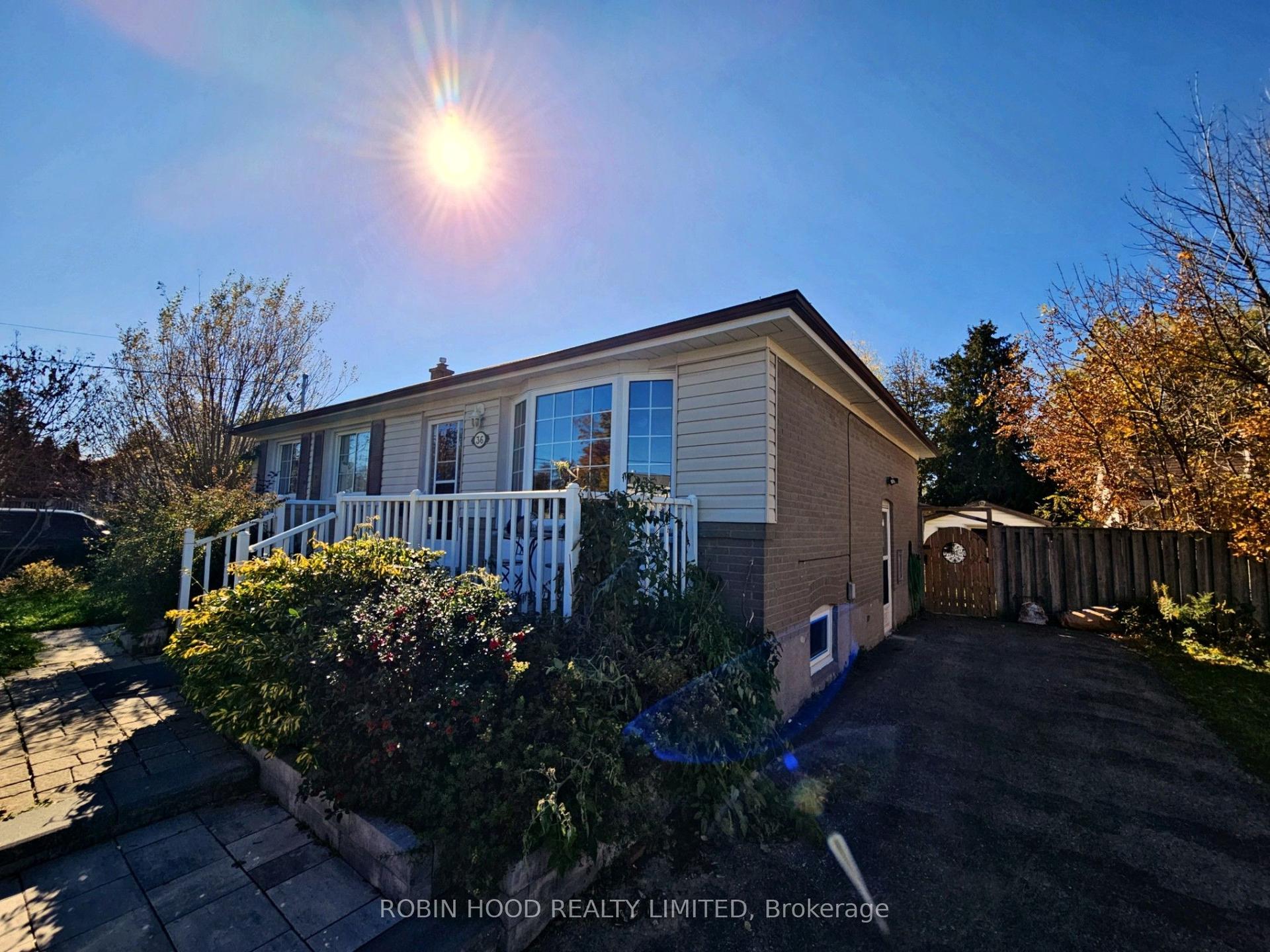 36 Linton Avenue, Ajax — Detached for lease, photo 1