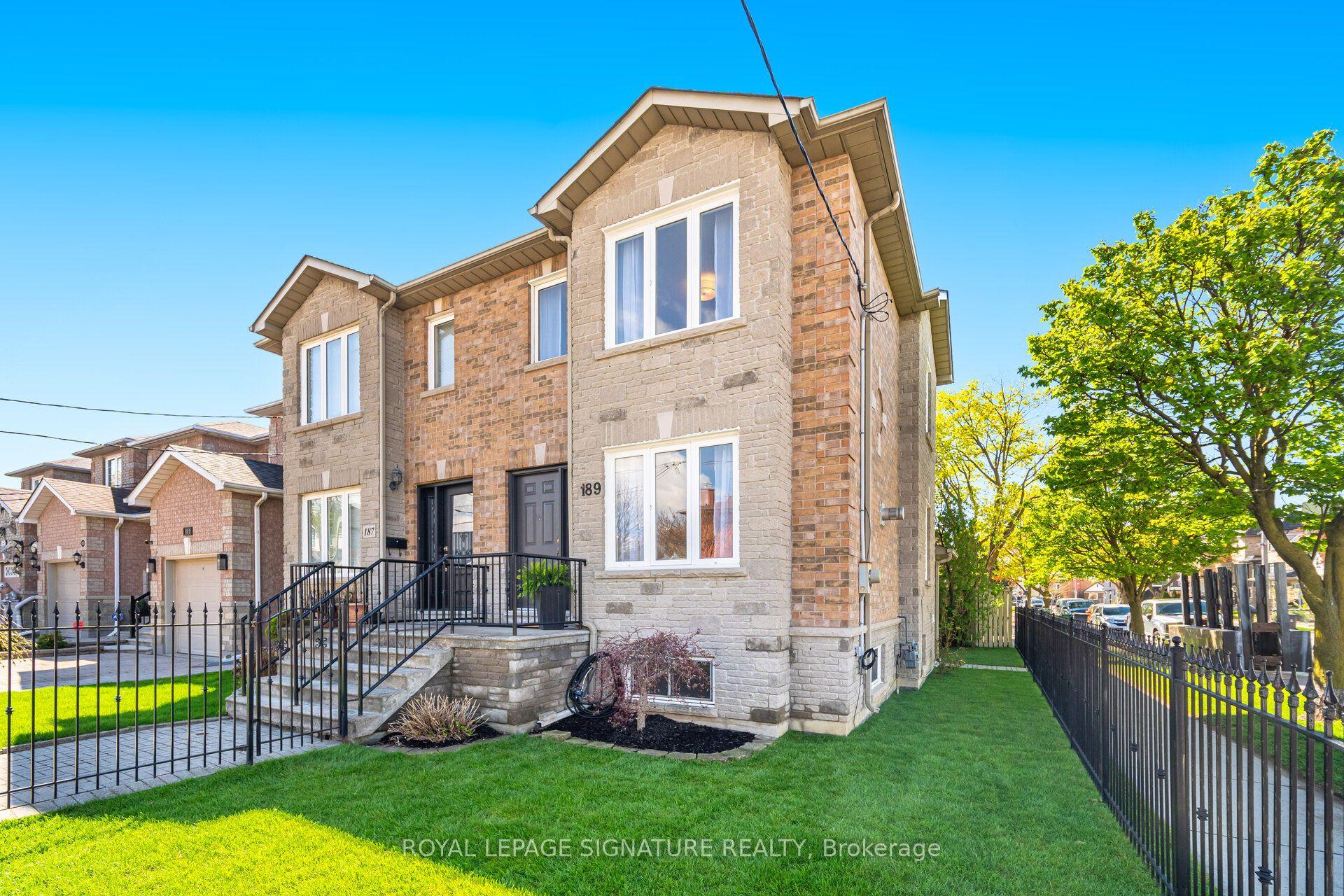 189 Aileen Avenue, Toronto — Semi-Detached for sale, photo 1