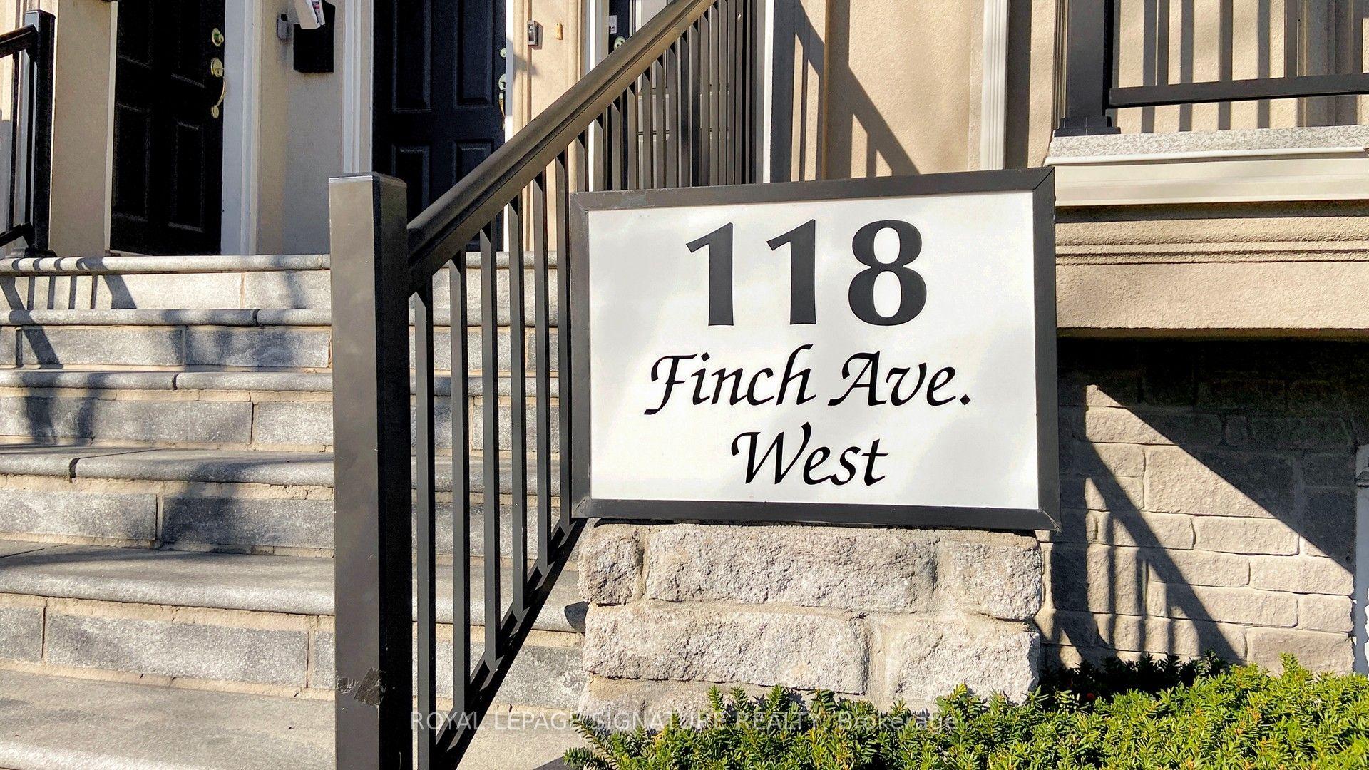 118 Finch Avenue W Th 5 #Th 5 — photo 1