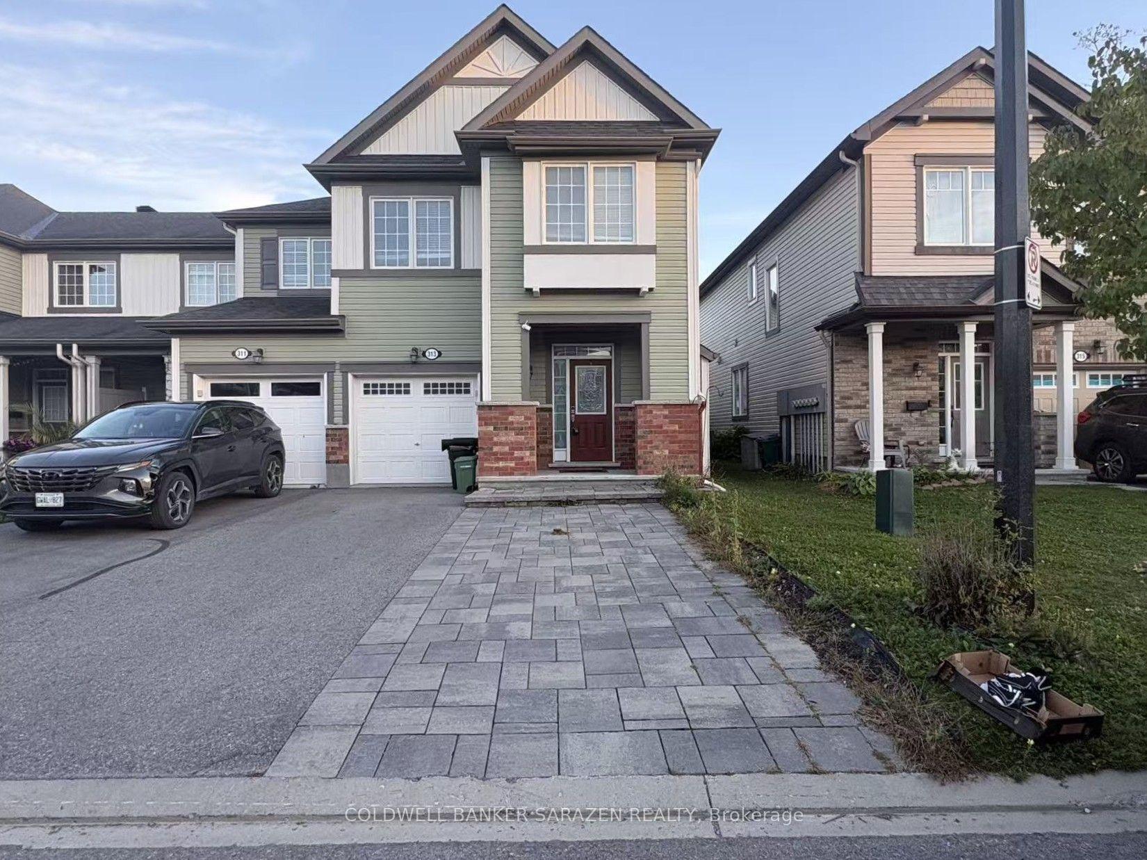 313 Song Sparrow Street, Barrhaven — Townhouse for lease, photo 1