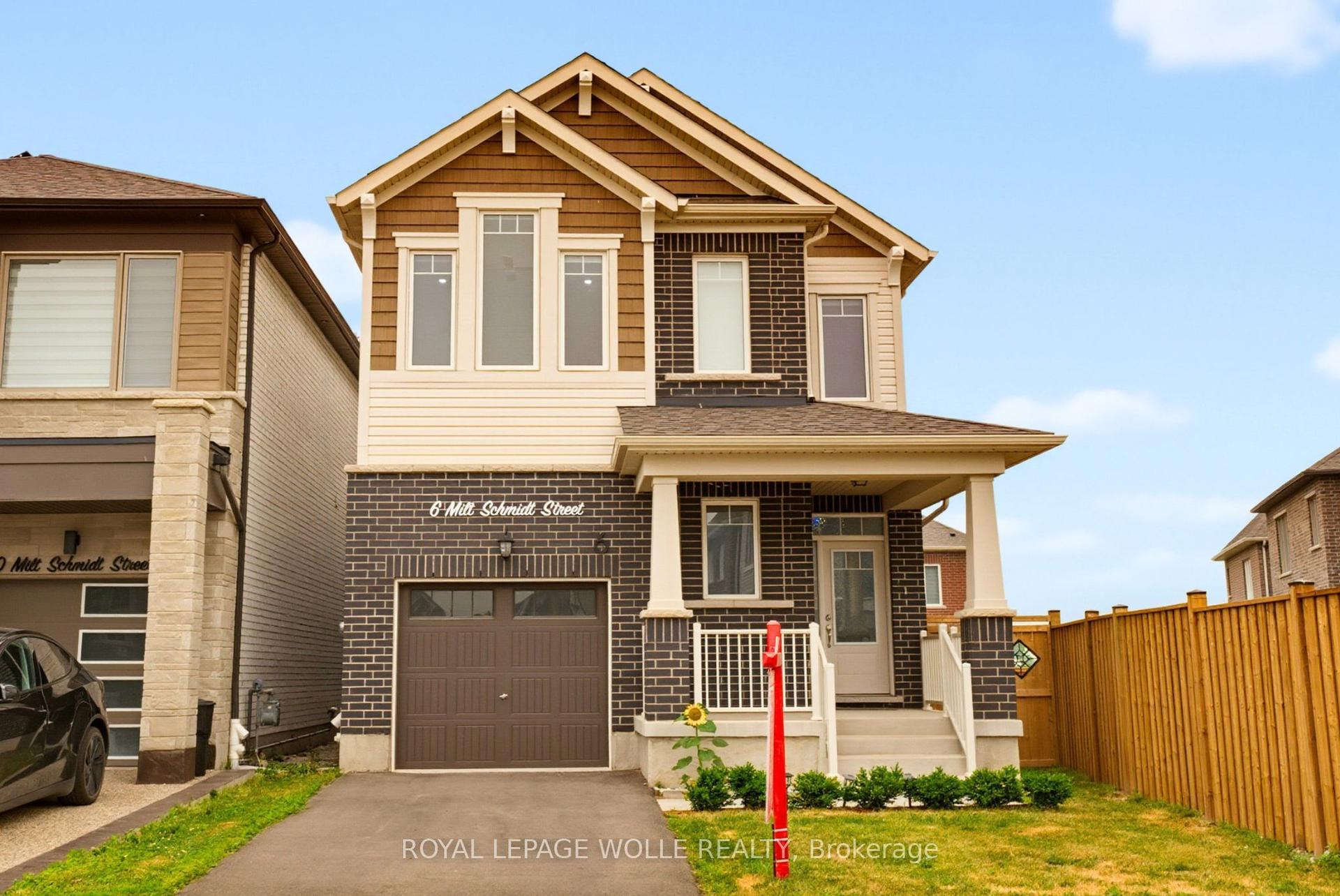 6 Milt Schmidt Street, Kitchener — Detached for sale, photo 1