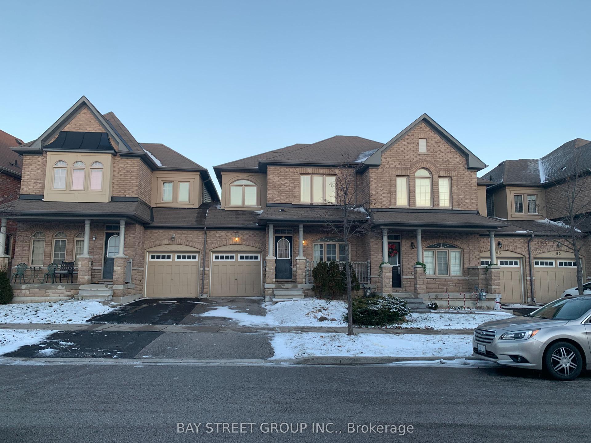 87 Hammersley Boulevard, Markham — Townhouse for lease, photo 1