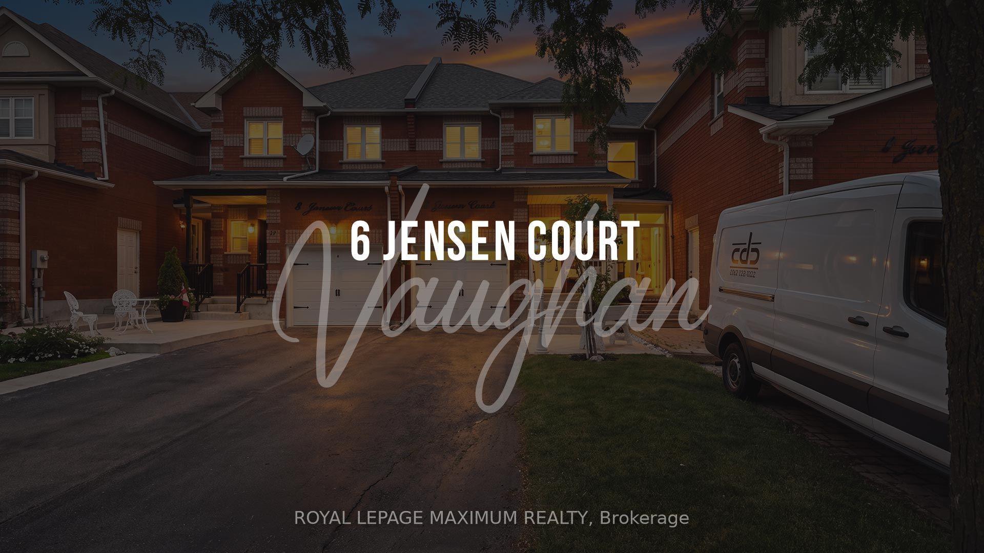 6 Jensen Court, Vaughan — Townhouse for sale, photo 1