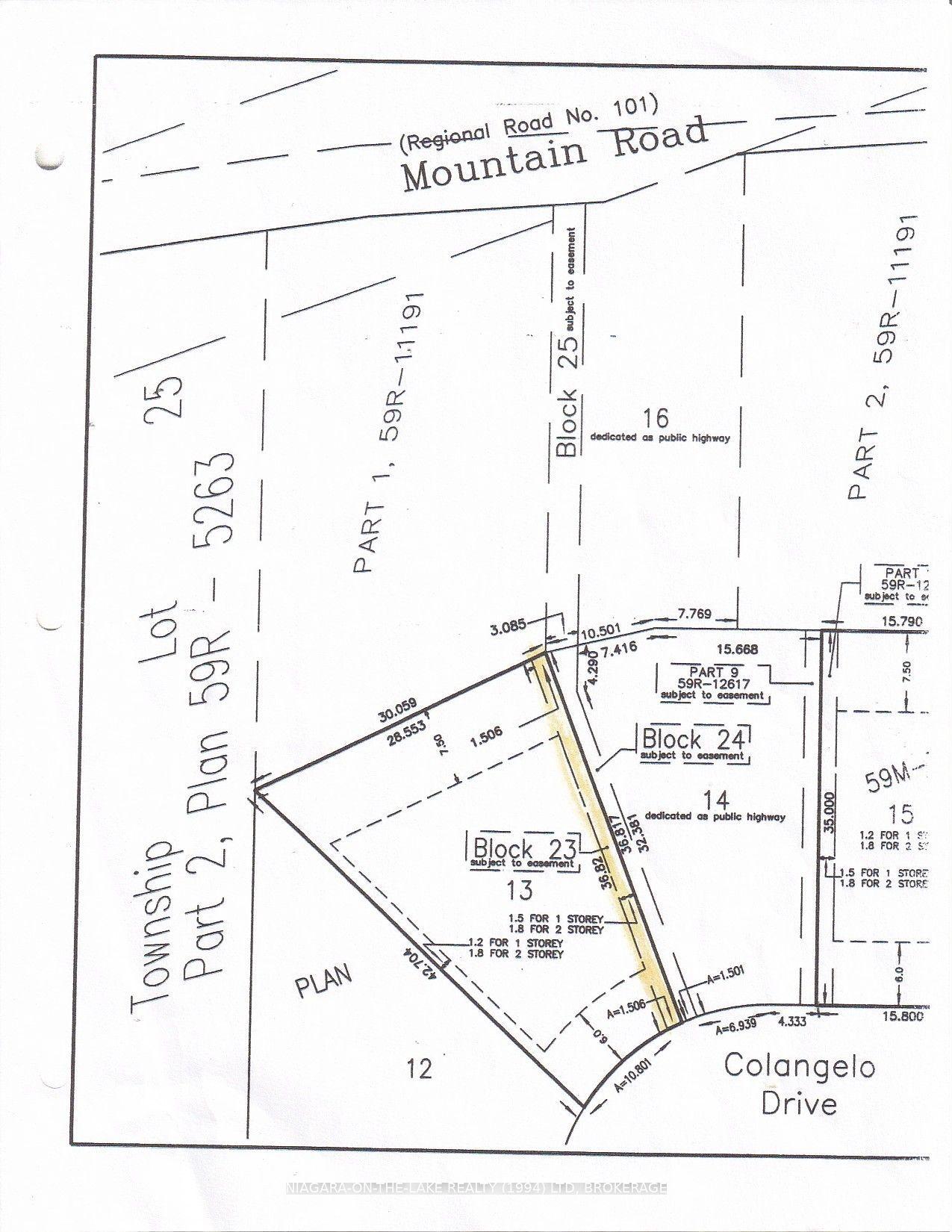 NS- Block 23 Colangelo Drive N, Niagara Falls — Land for sale, photo 1