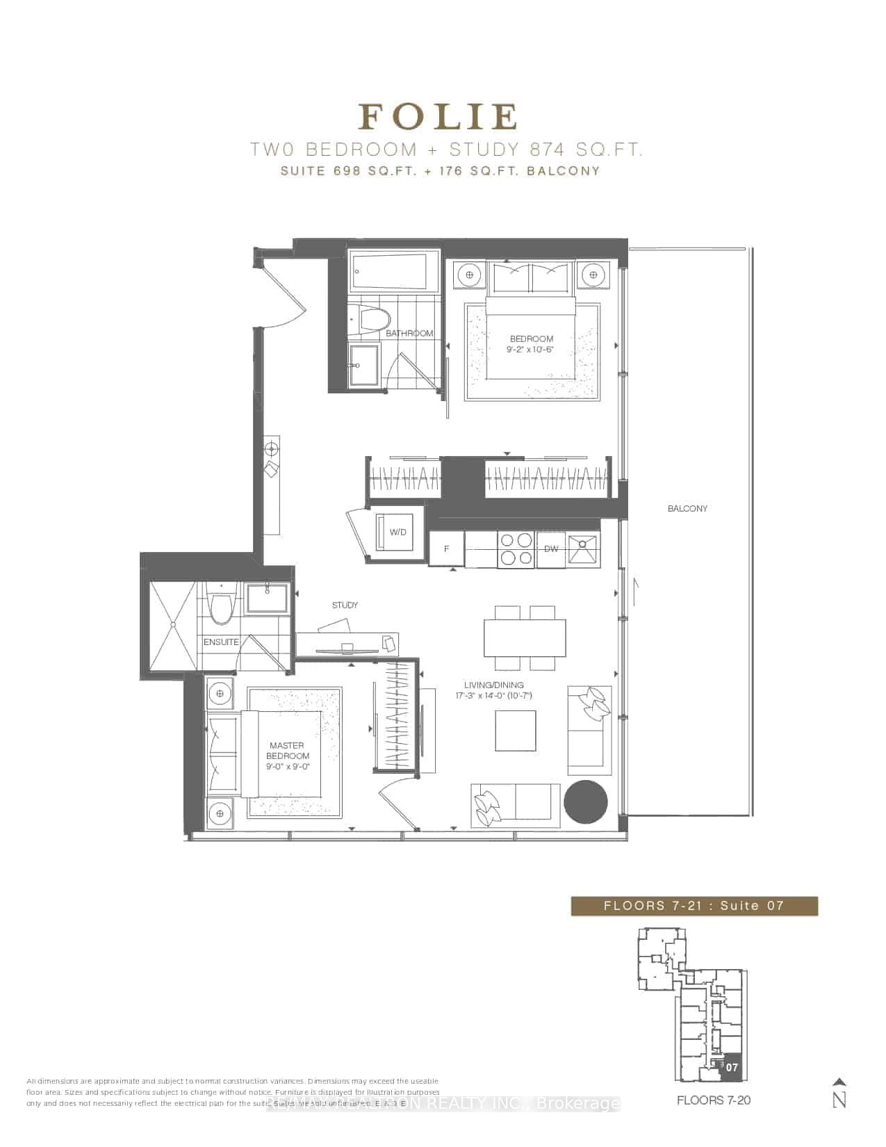3 Gloucester Street 1007 #1007 — photo 1