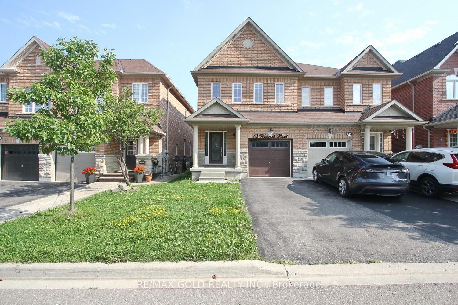 13 Walbrook Road, Brampton — Semi-Detached for sale, photo 1