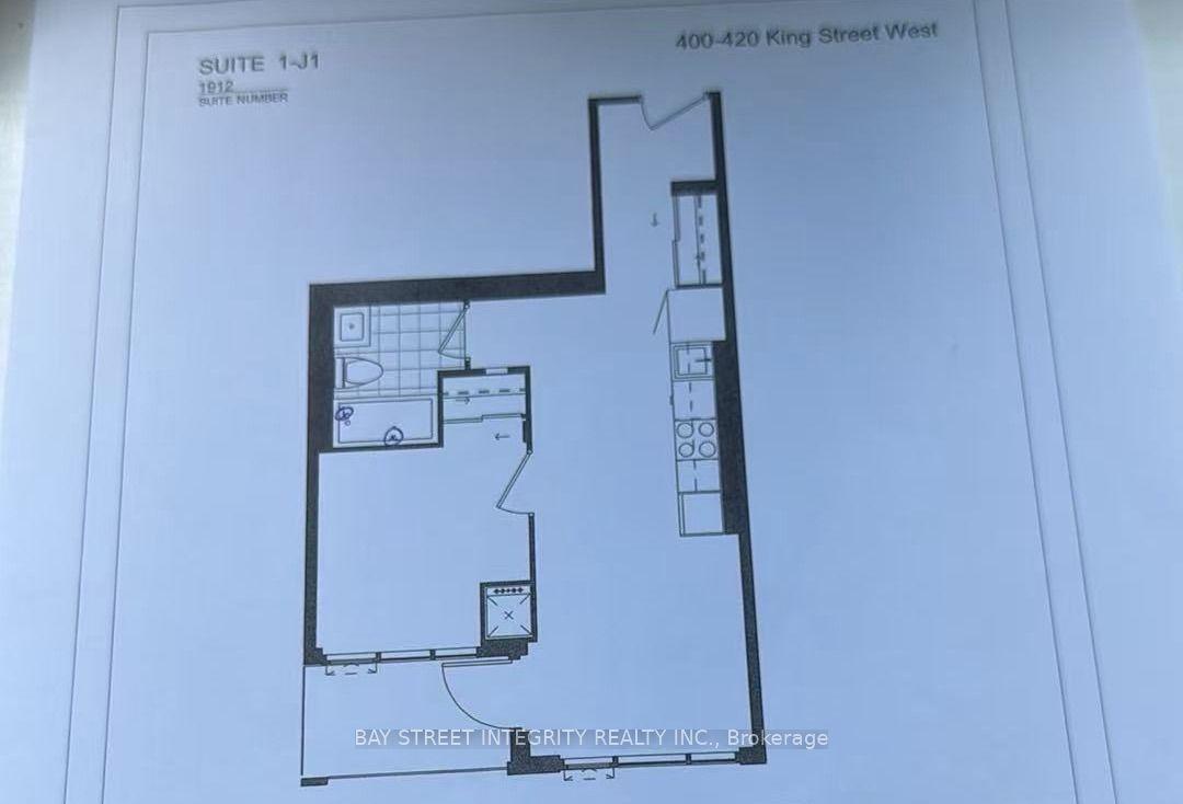 400 King Street W 1912 #1912, Toronto — Condo for lease, photo 1