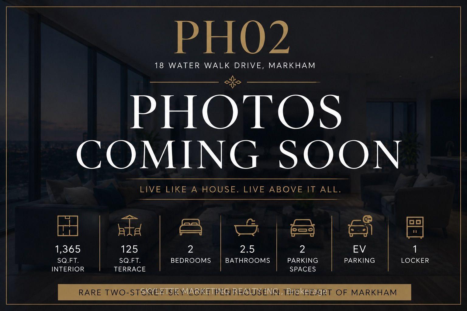 18 WATER WALK Drive PH02 #PH02, Markham — Condo for sale, photo 1