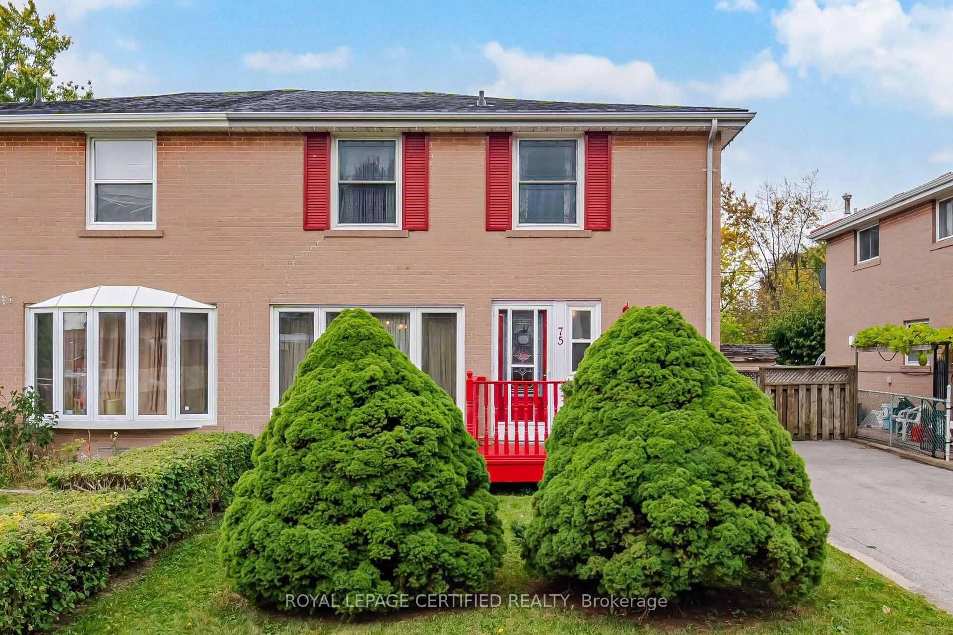 75 Cloverdale Drive, Brampton — Semi-Detached for sale, photo 1
