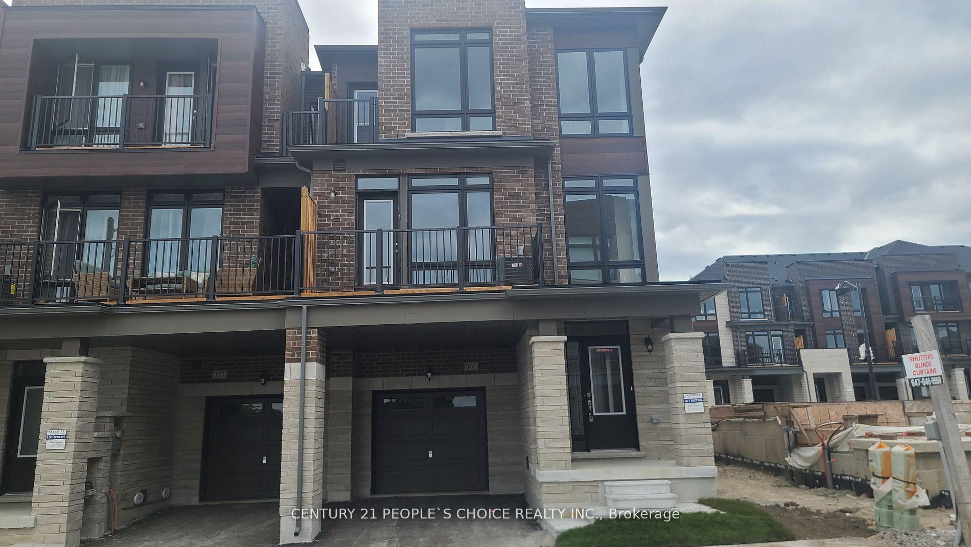 161 Blick Crescent, Aurora — Townhouse for sale, photo 1