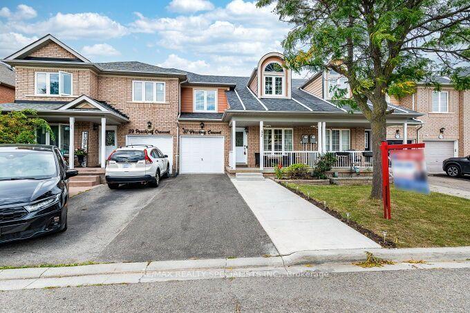 37 PEACHLEAF Crescent, Brampton — Townhouse for sale, photo 1