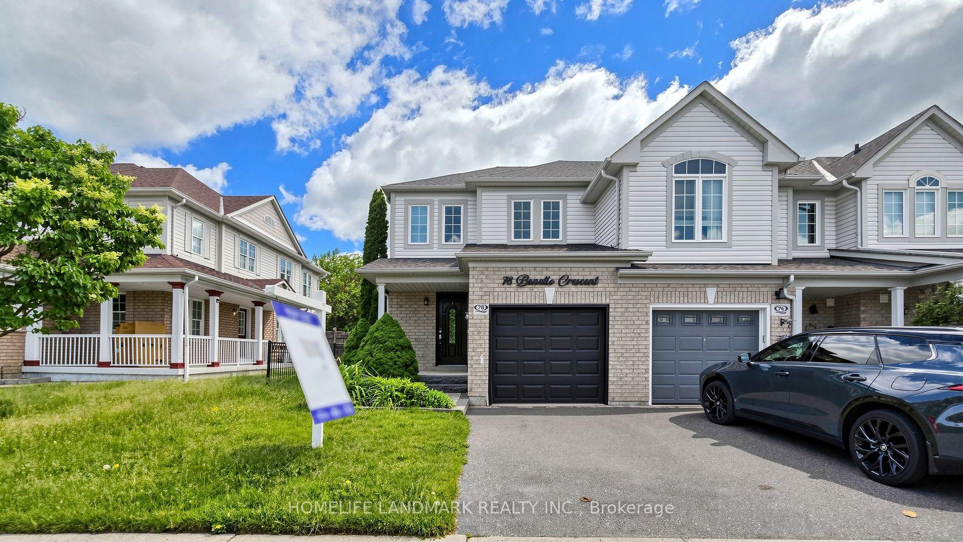 78 Bonello Crescent, Whitby — Townhouse for sale, photo 1