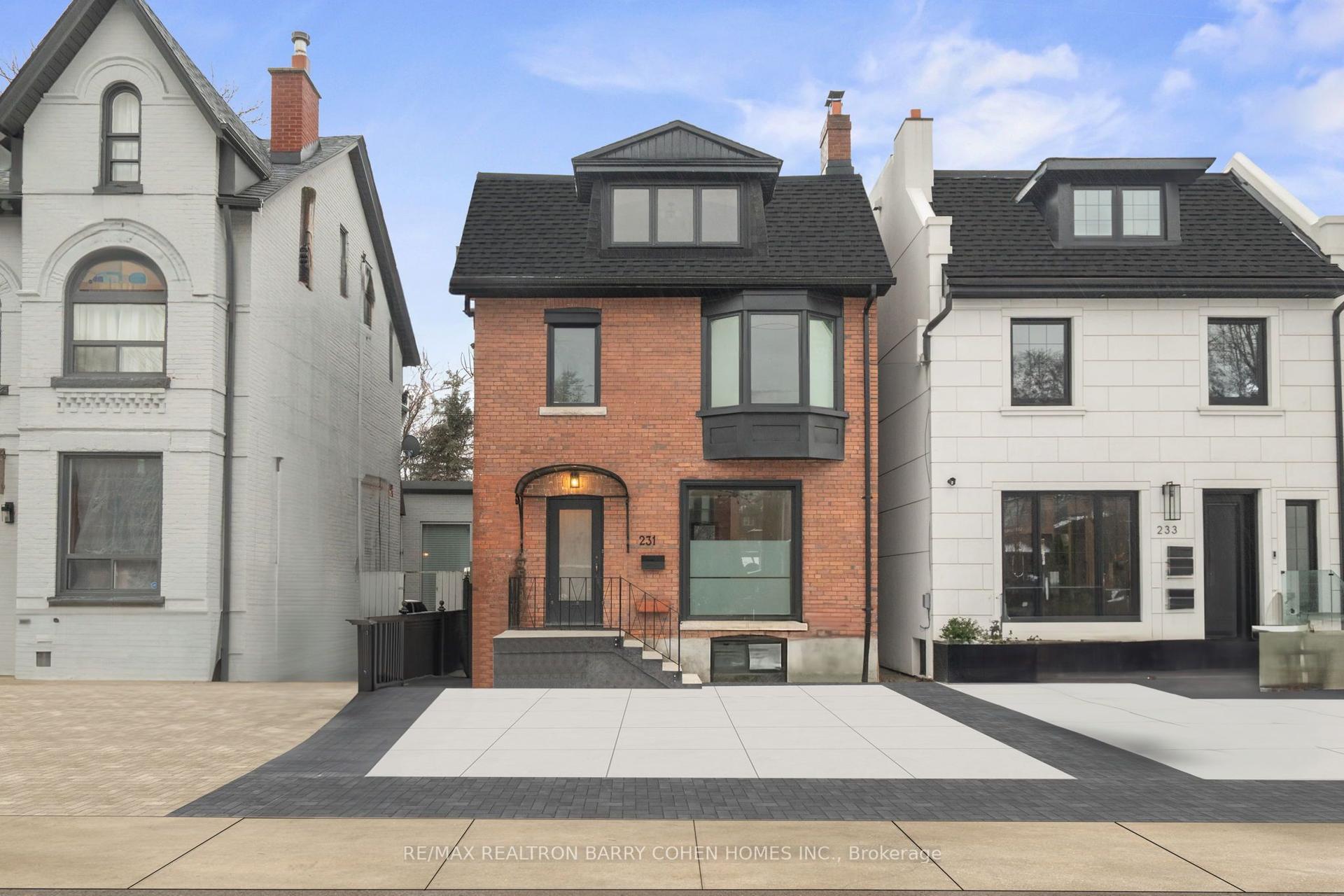 231 Macpherson Avenue, Toronto — Detached for lease, photo 1