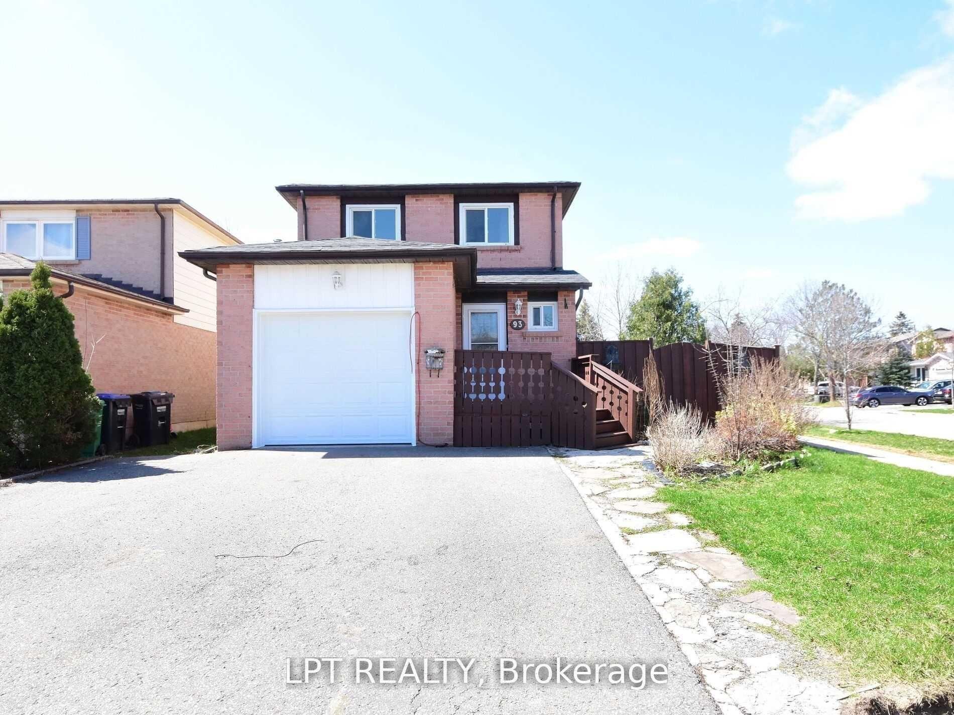 93 Martindale Crescent, Brampton — Detached for lease, photo 1