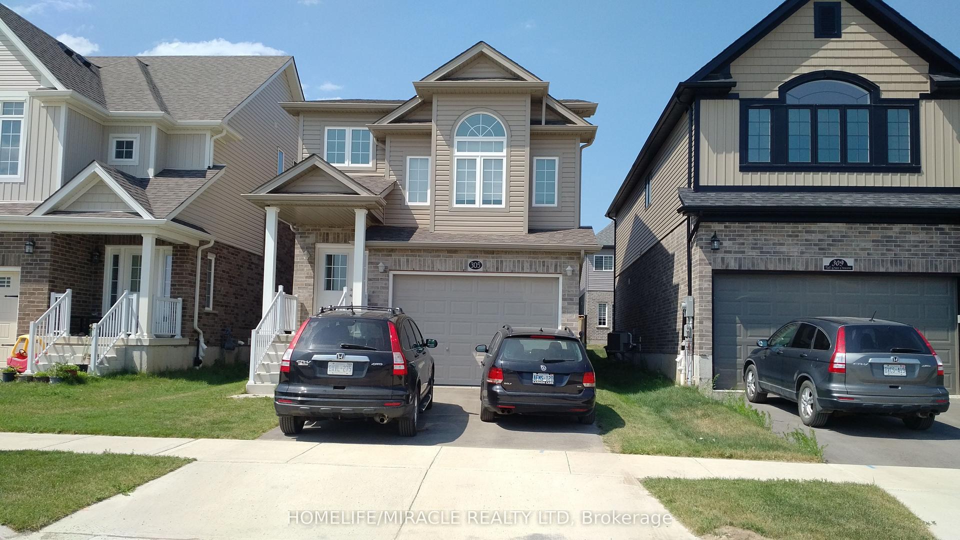305 Tall Grass Crescent, Kitchener — Detached for lease, photo 1