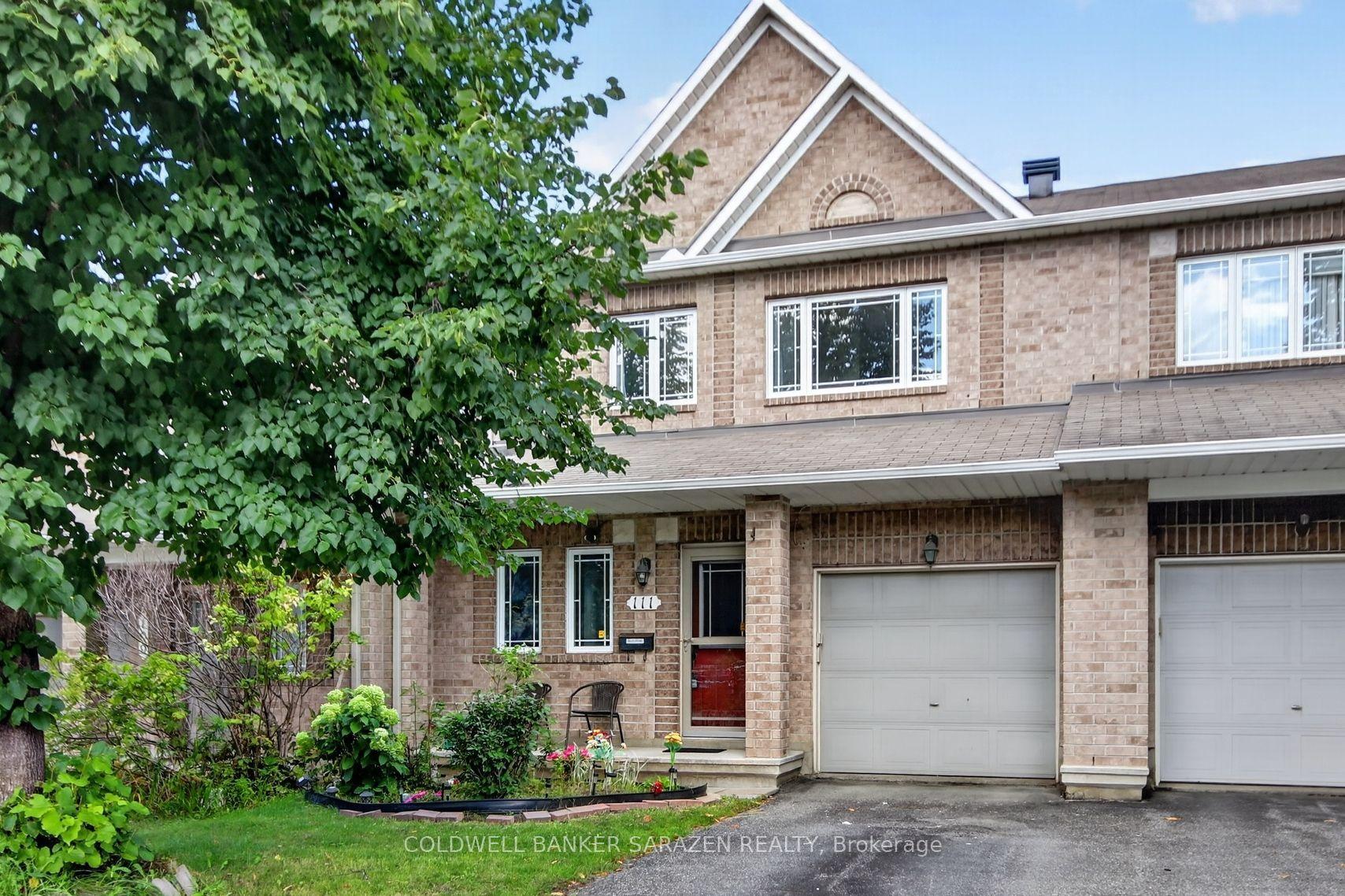 111 HARBOUR VIEW Street, Barrhaven — Townhouse for sale, photo 1
