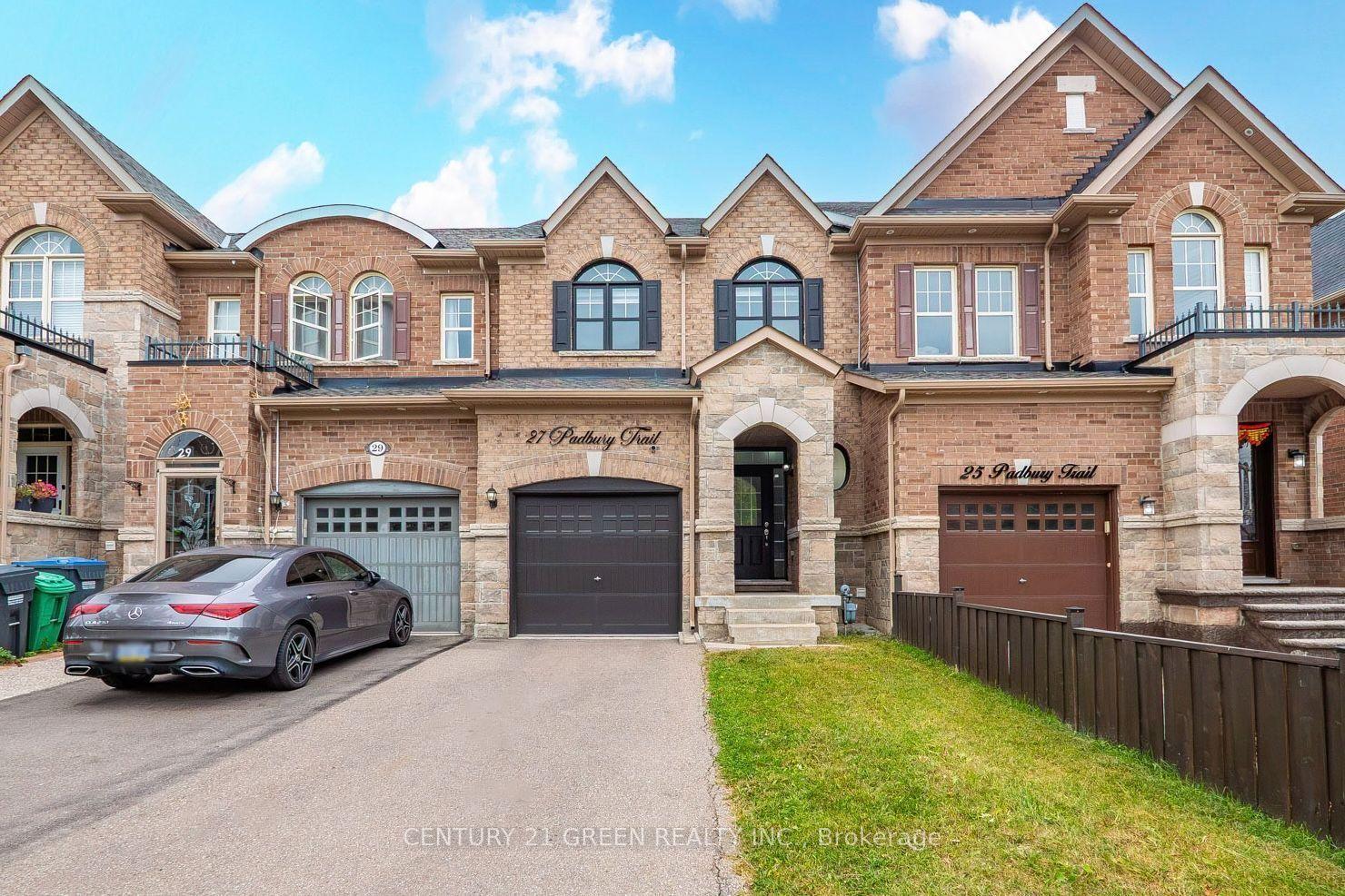 27 NW Padbury Trail, Brampton — Townhouse for sale, photo 1