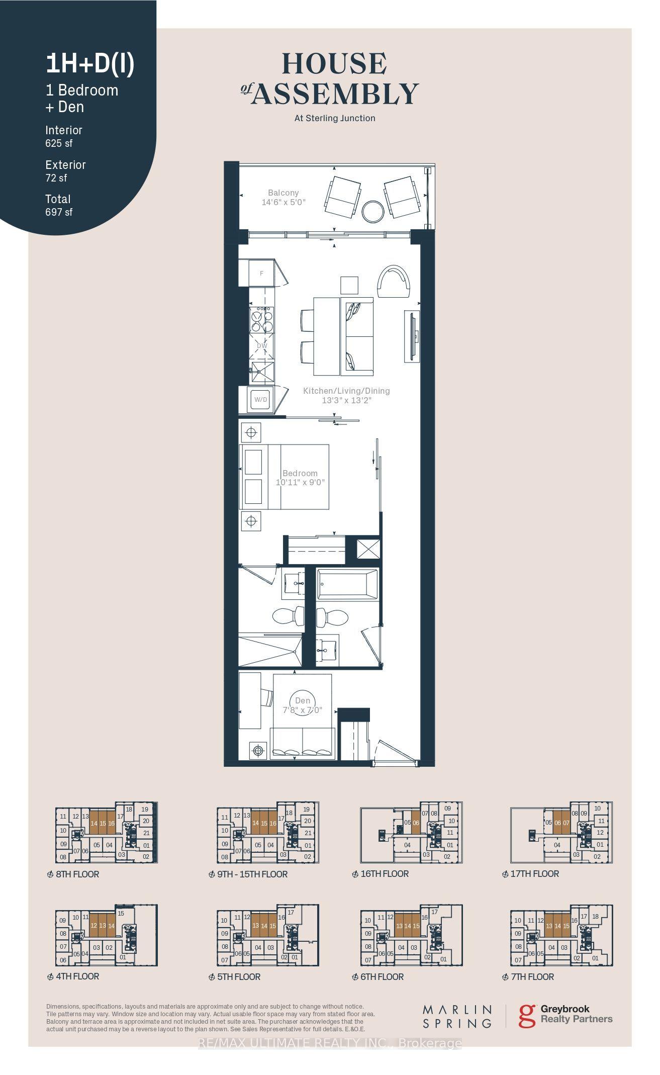 181 Sterling Road 1215 #1215, Toronto — Condo for lease, photo 1
