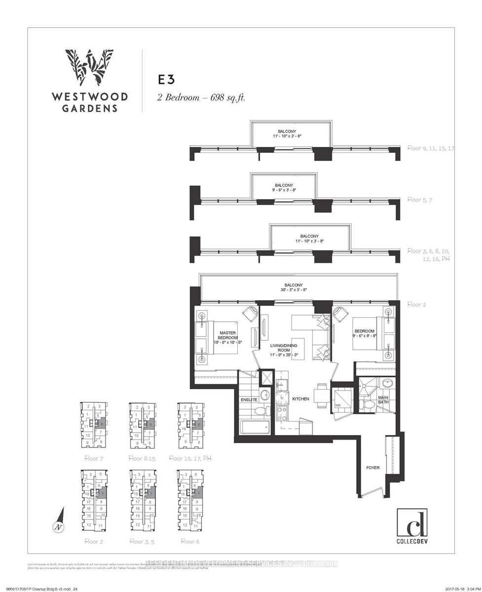 3 Rosewater Street 207W #207W, Richmond Hill — Condo for lease, photo 1
