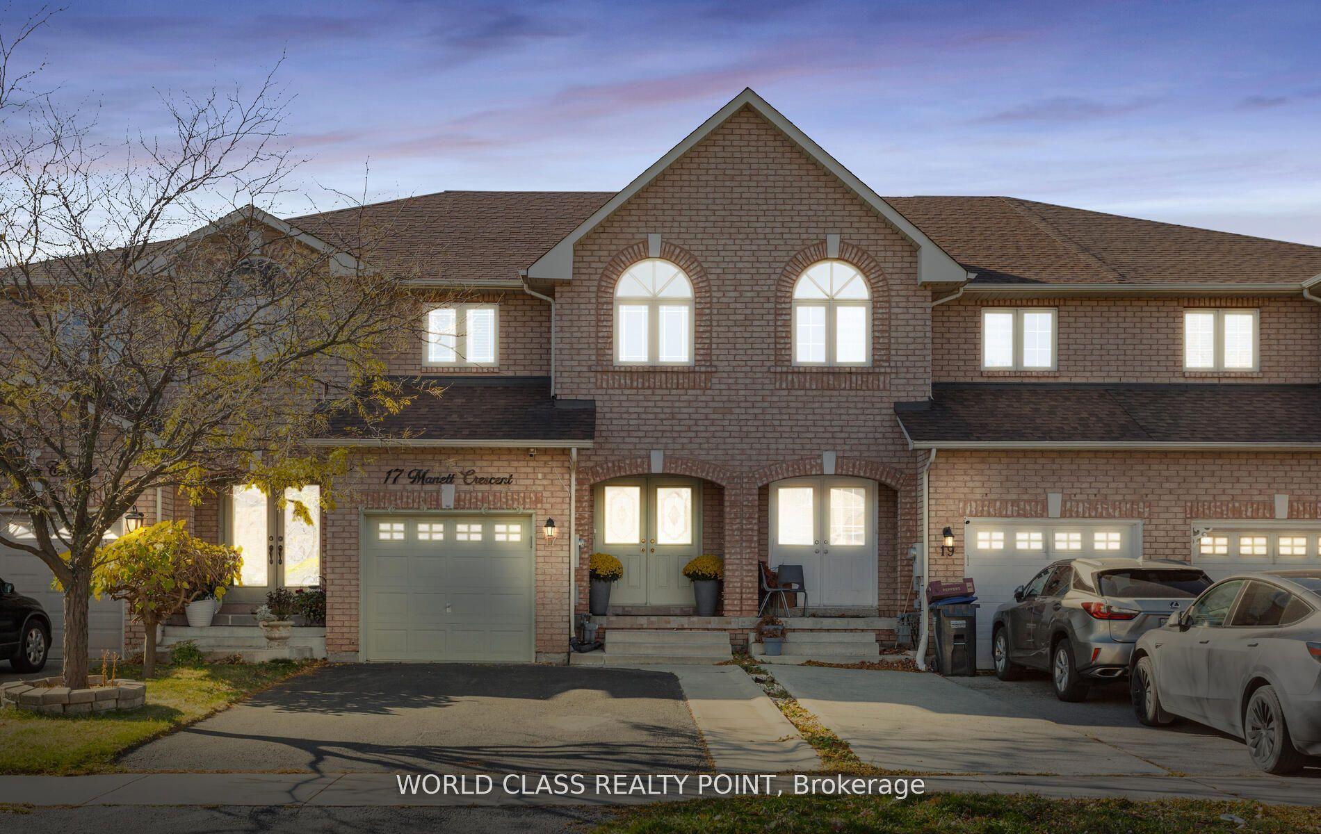 17 Manett Crescent E, Brampton — Townhouse for sale, photo 1