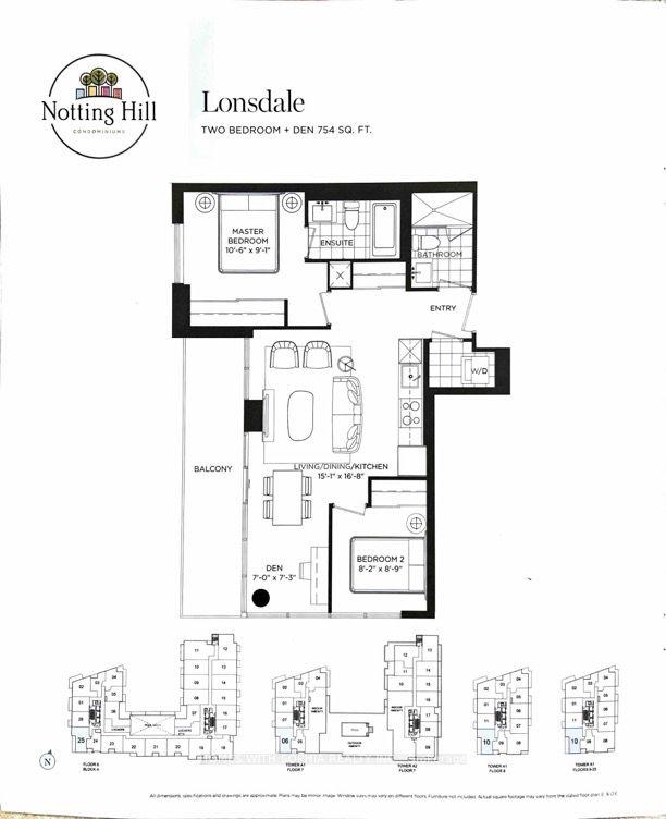 4010 Eglinton Avenue W 1910 #1910, Toronto — Condo for lease, photo 1