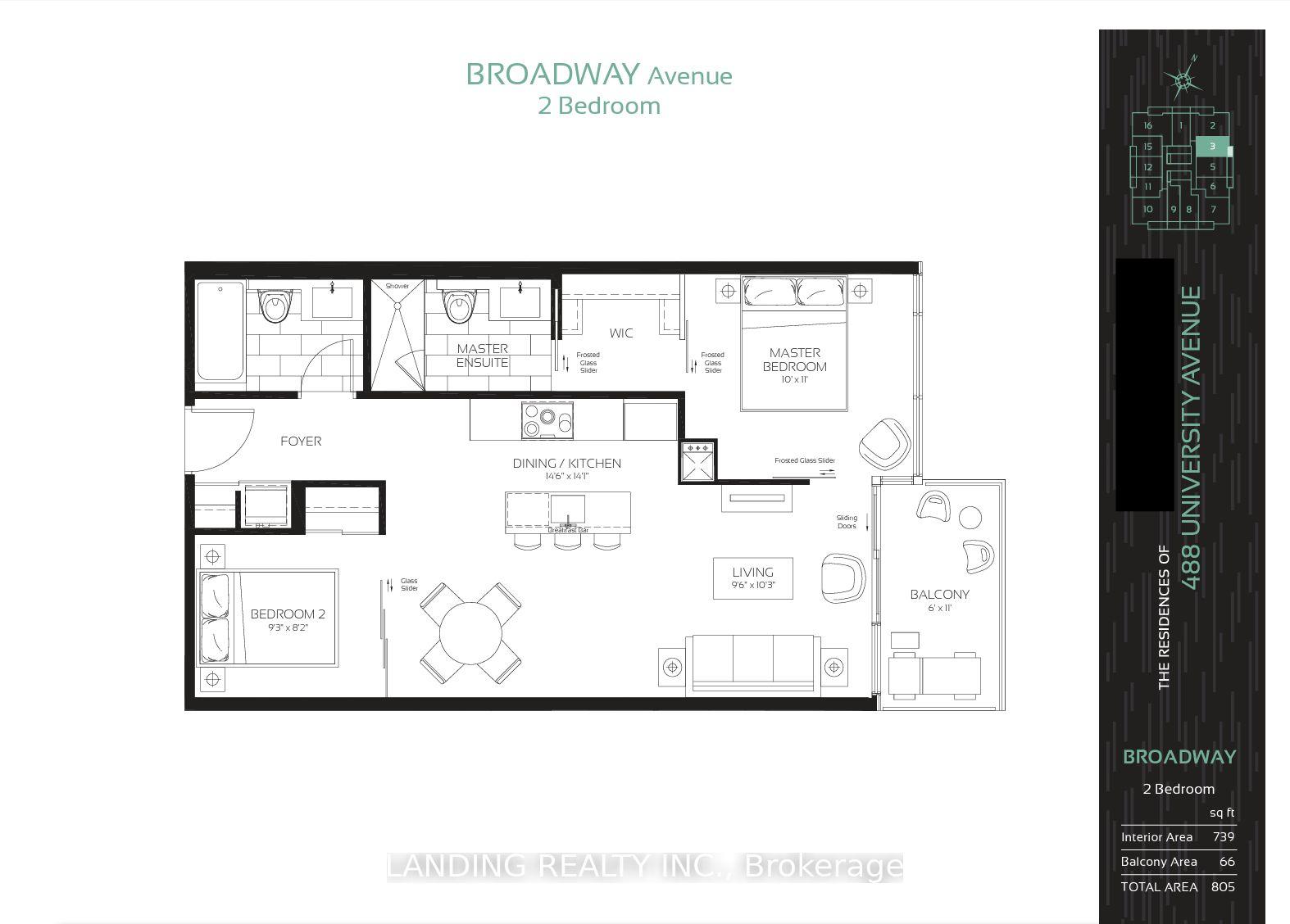 488 University Avenue 2603 #2603, Toronto — Condo for lease, photo 1