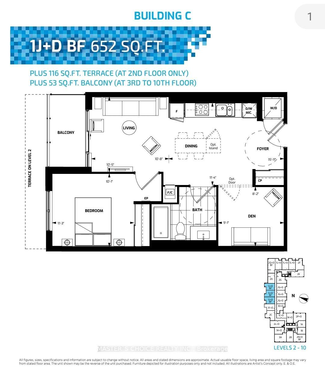 38 Water Walk Drive 316 #316, Markham — Condo for lease, photo 1