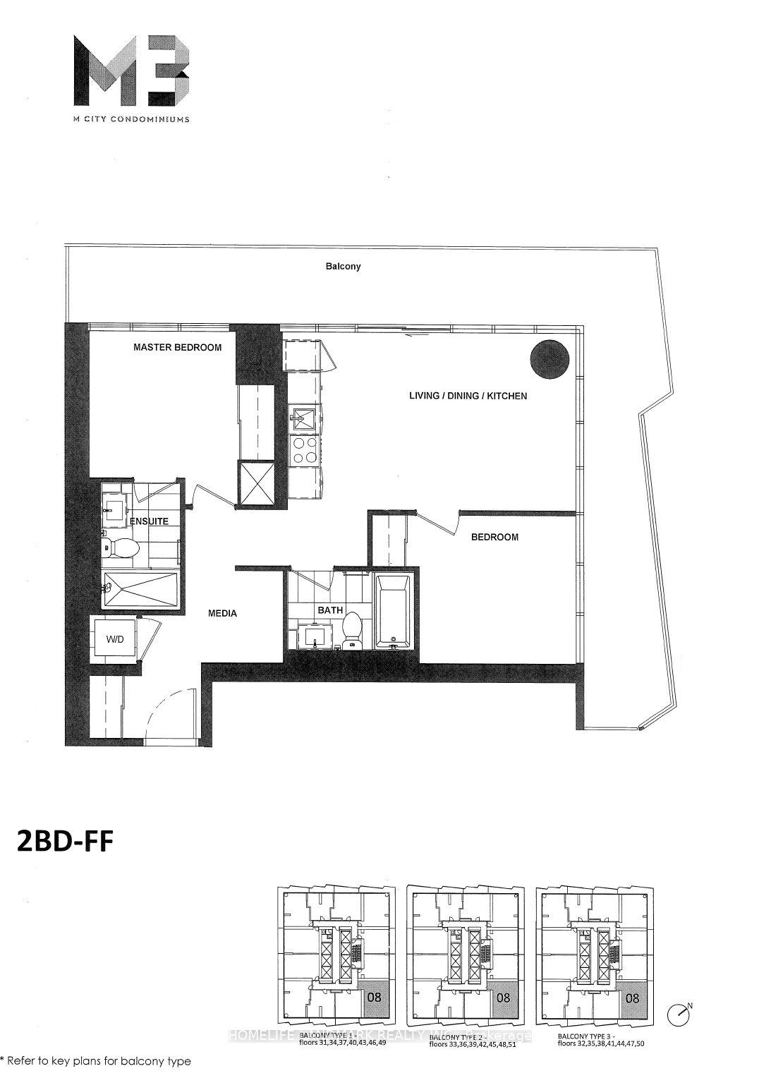 448 Burnhamthorpe Road W 3208 #3208 — photo 1