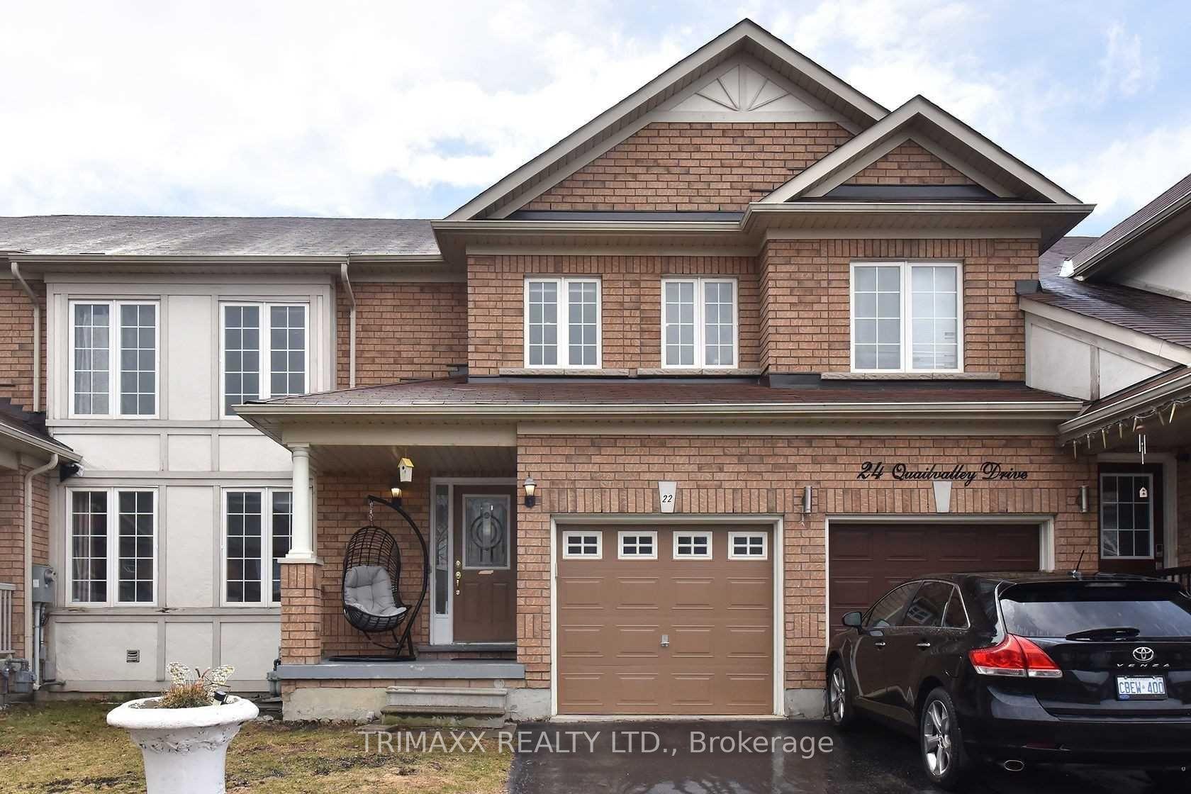 22 Quailvalley Drive, Brampton — Townhouse for lease, photo 1