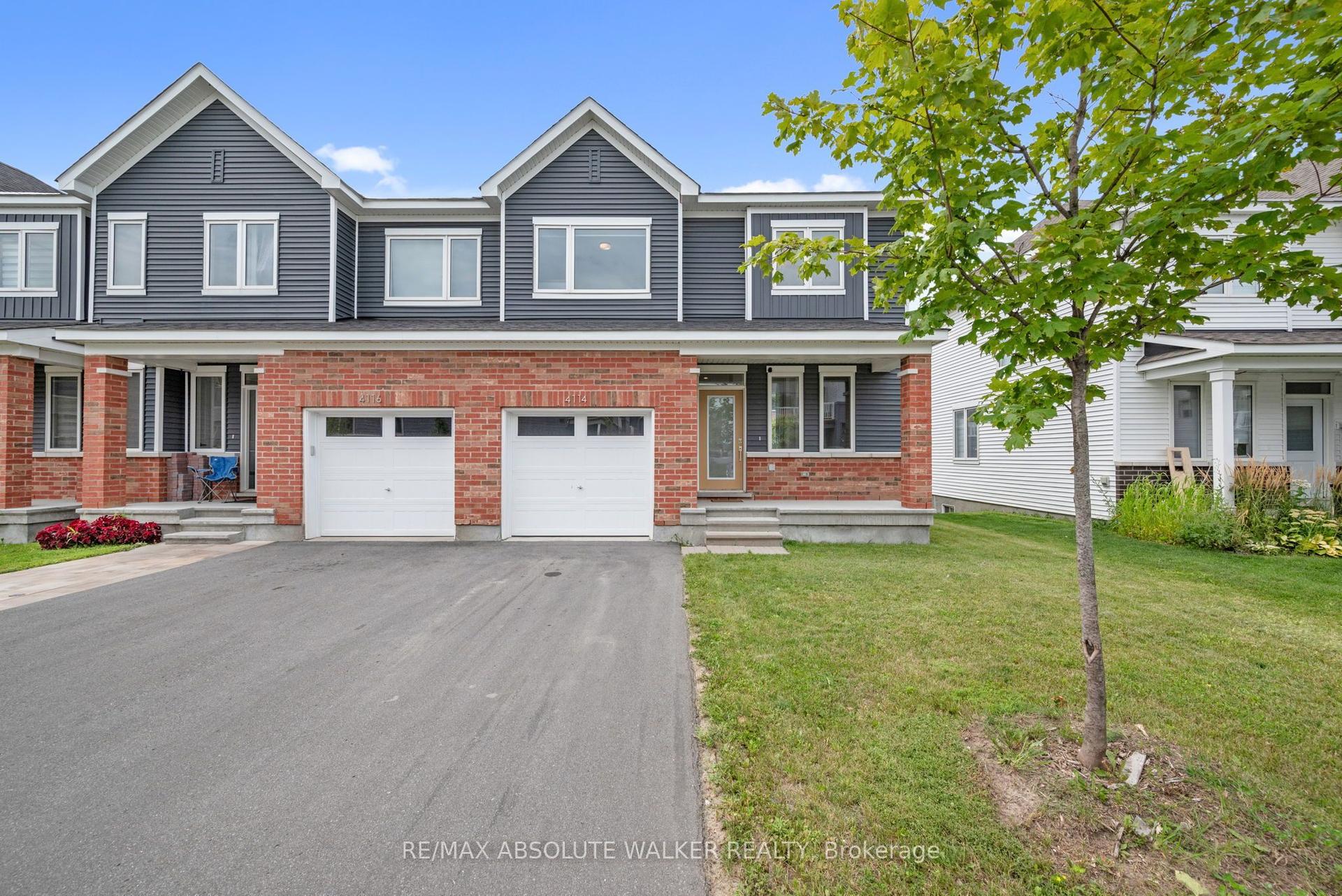 4114 Obsidian Street, Barrhaven — Townhouse for lease, photo 1