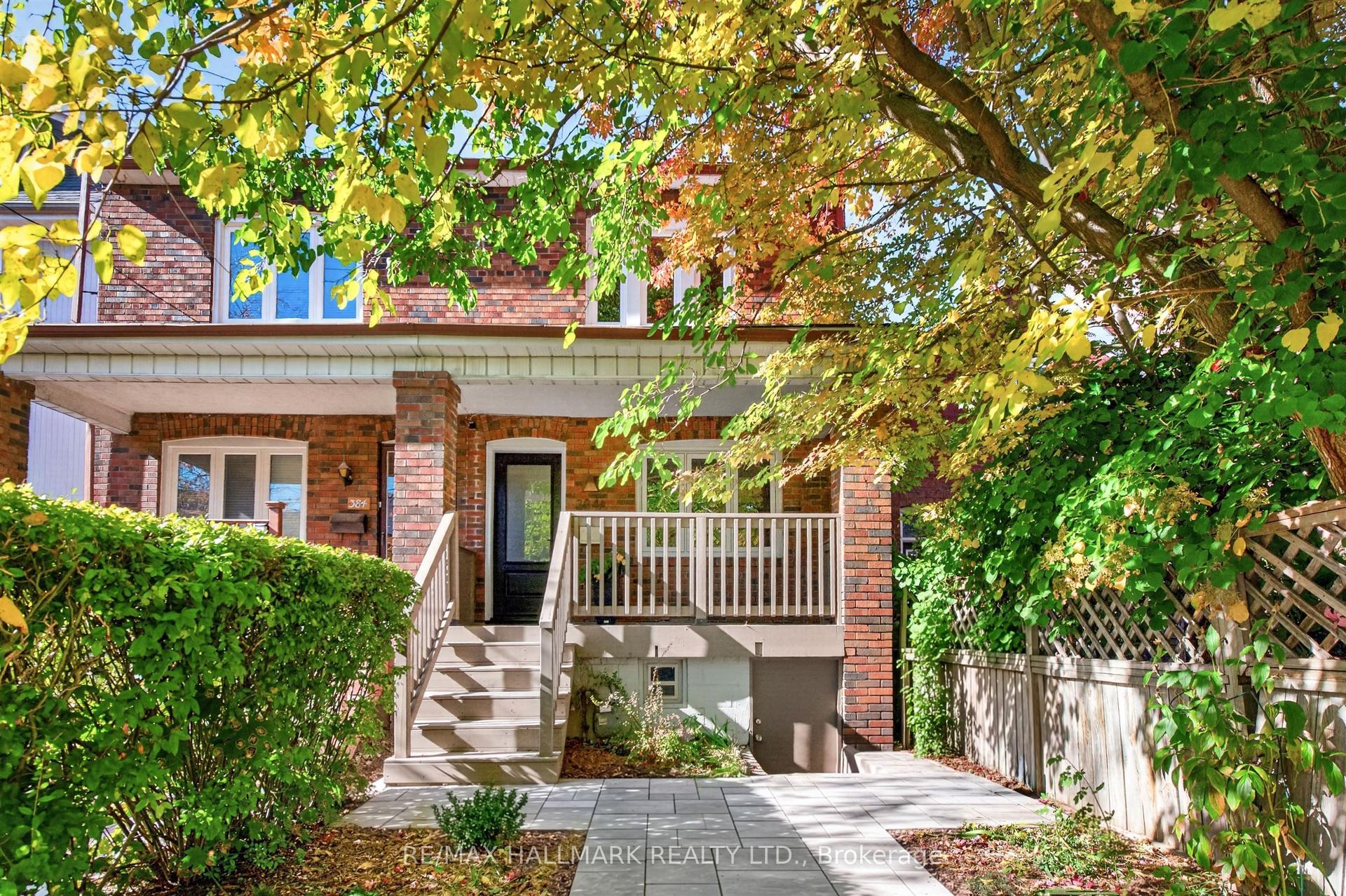 384A Montrose Avenue, Toronto — Semi-Detached for sale, photo 1