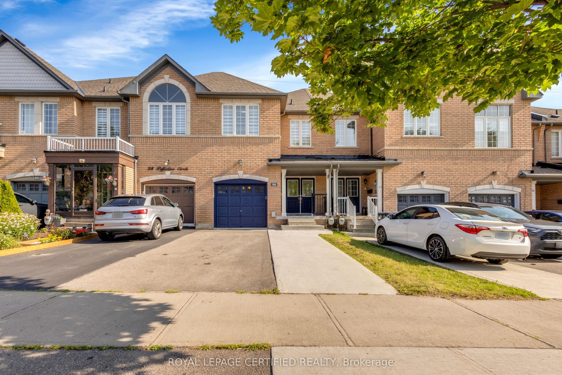 56 Pefferlaw Circle, Brampton — Townhouse for sale, photo 1