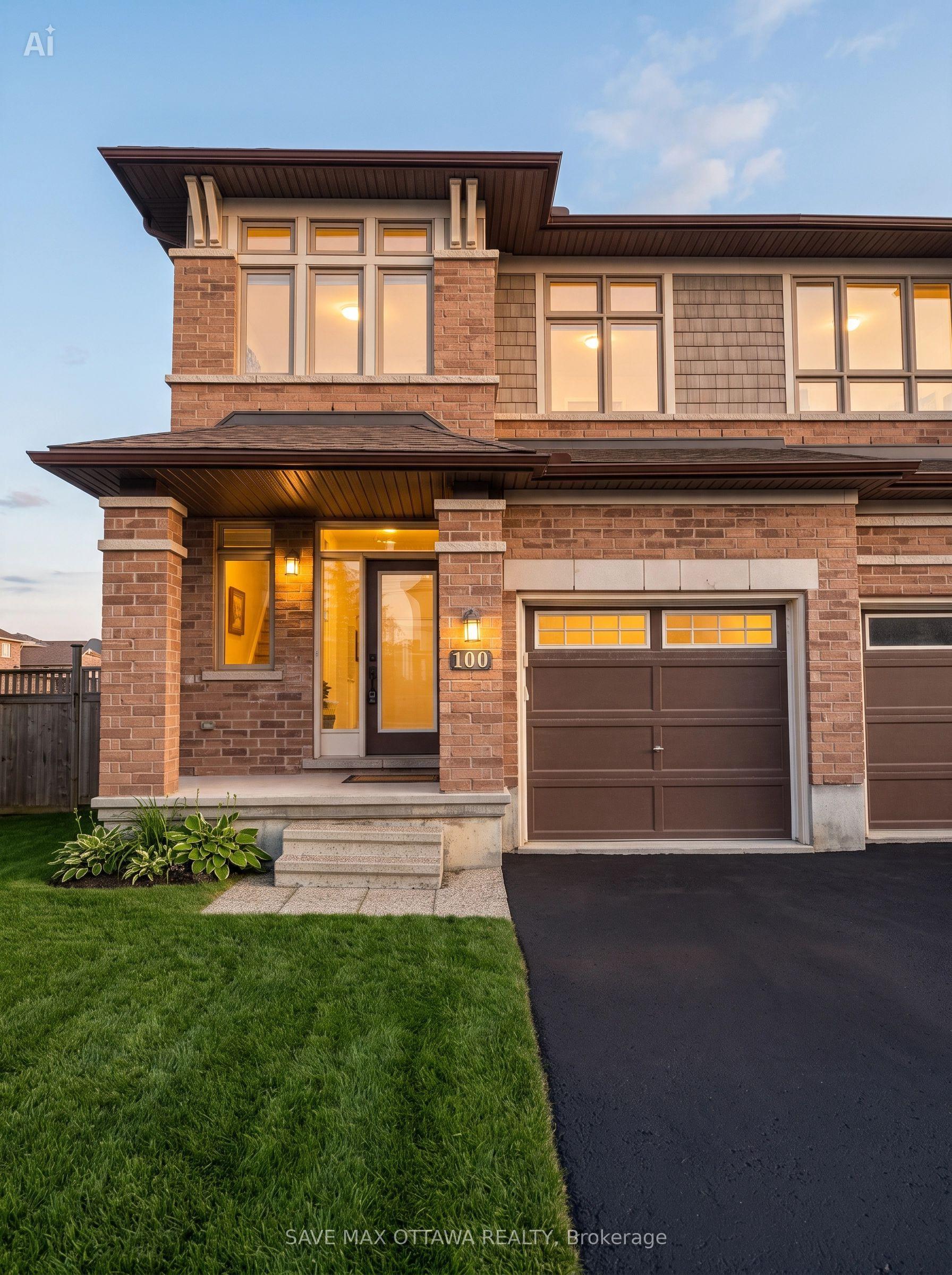 100 Popplewell Crescent S, Barrhaven — Townhouse for sale, photo 1