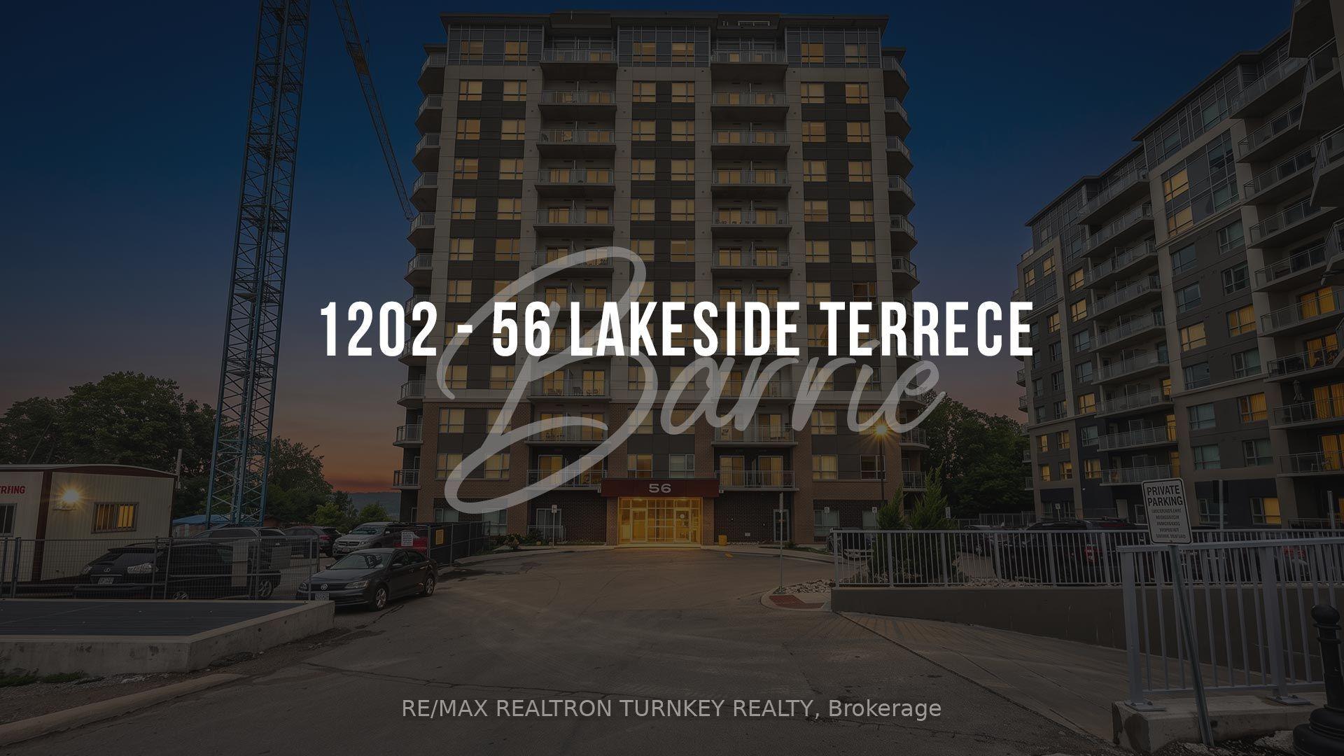 56 Lakeside Terrace 1202 #1202, Barrie — Condo for lease, photo 1