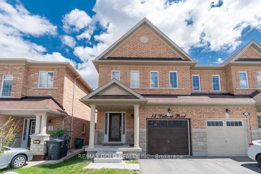 13 Walbrook Road, Brampton — Semi-Detached for sale, photo 1