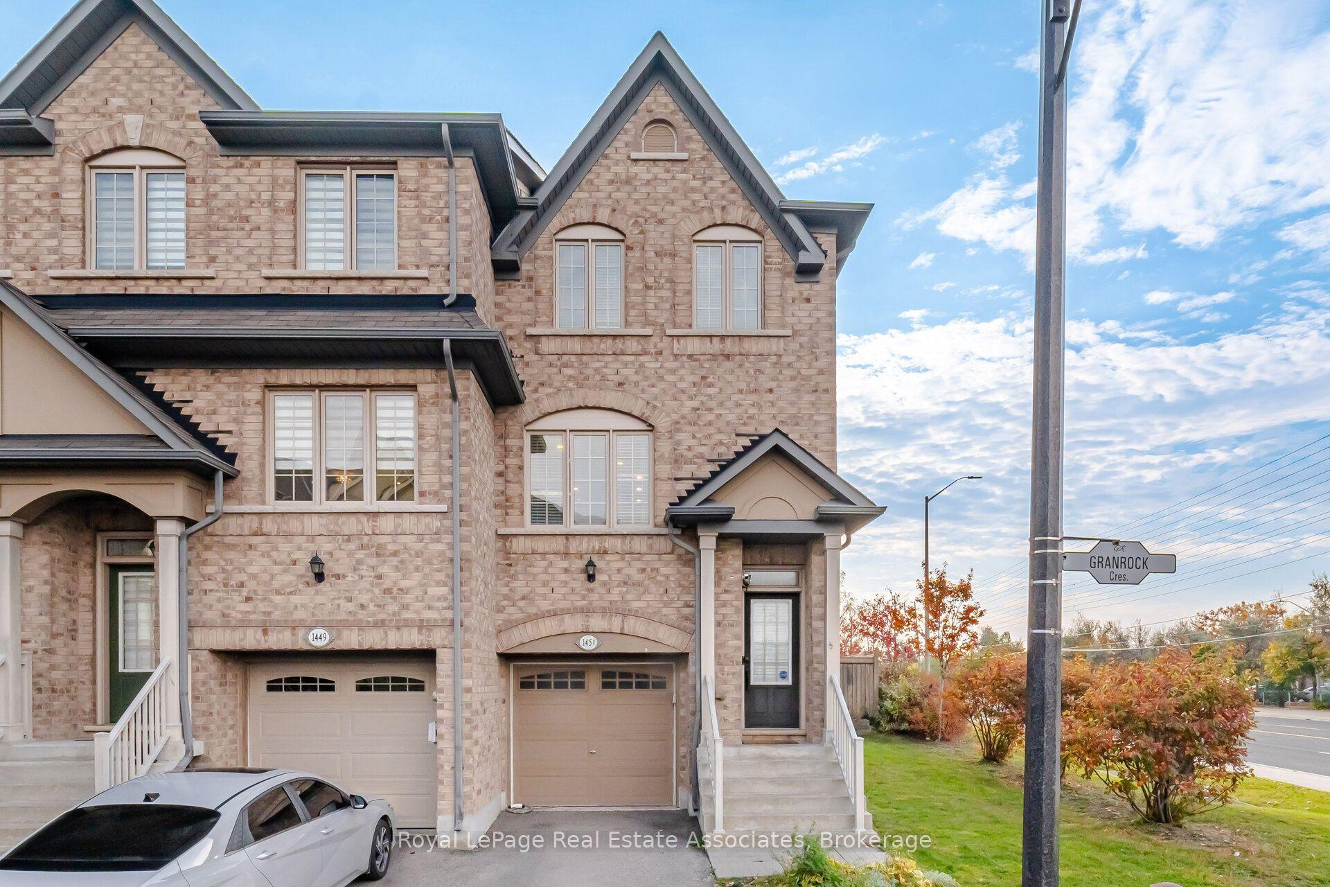 1451 Granrock Crescent, Mississauga — Townhouse for lease, photo 1
