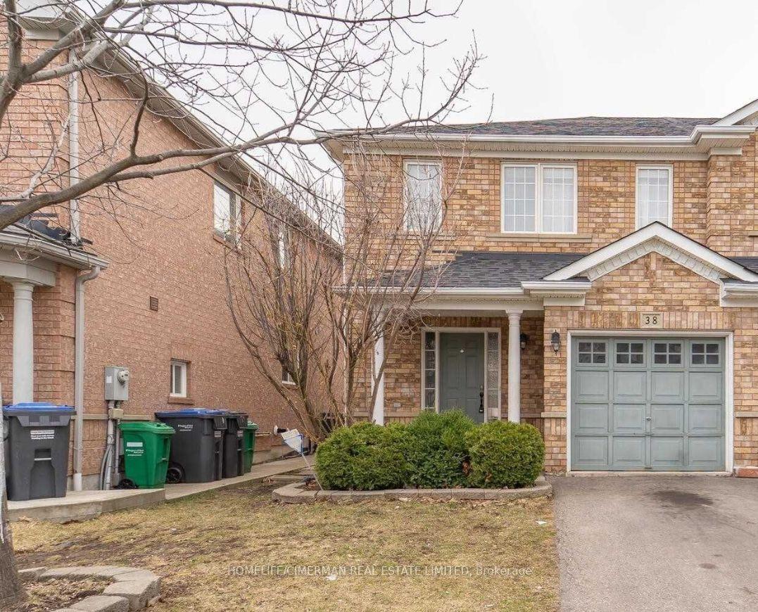38 Trumpet Valley Boulevard, Brampton — Semi-Detached for sale, photo 1