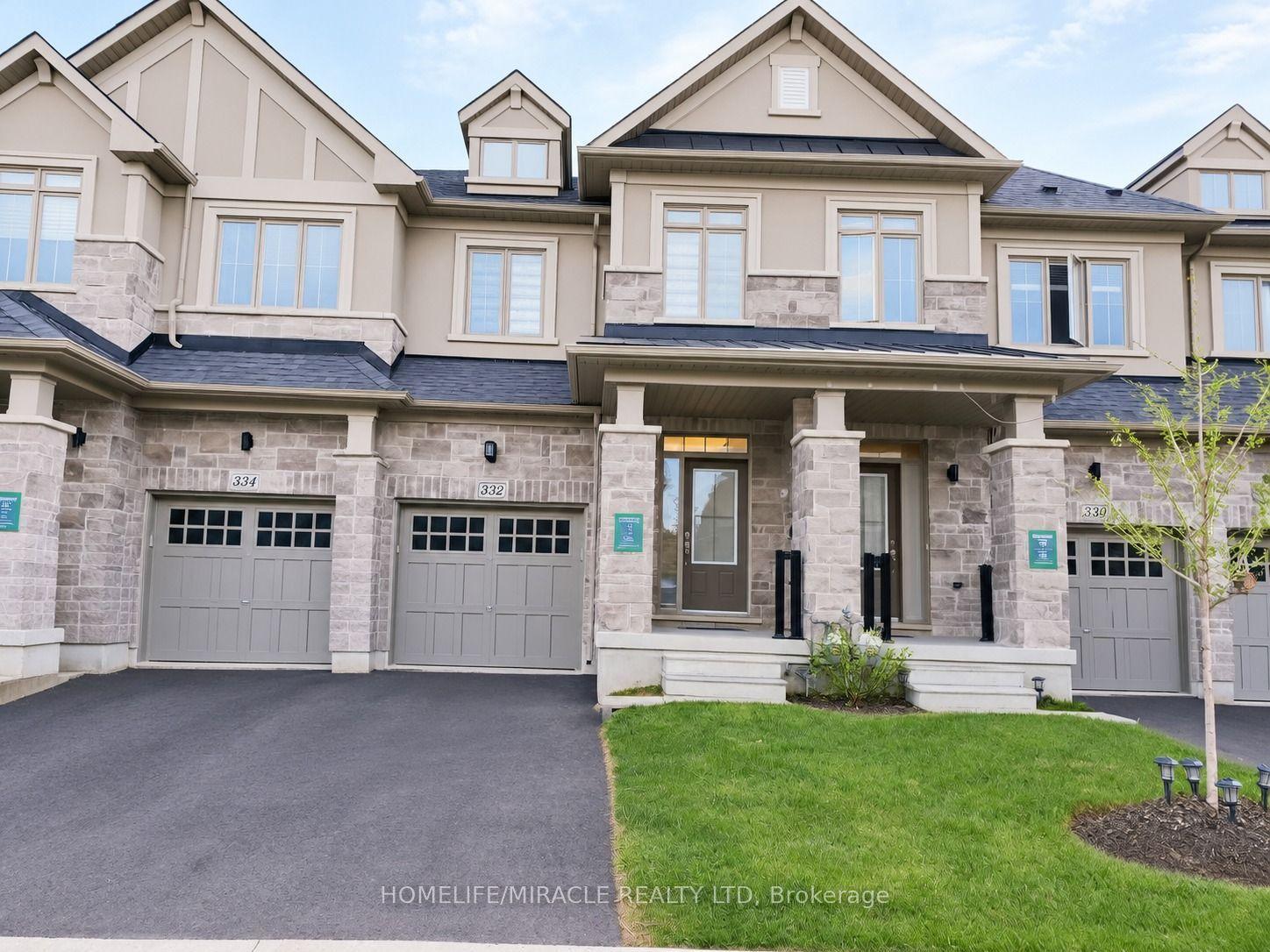 332 Bonnieglen Farm Boulevard, Caledon — Townhouse for lease, photo 1