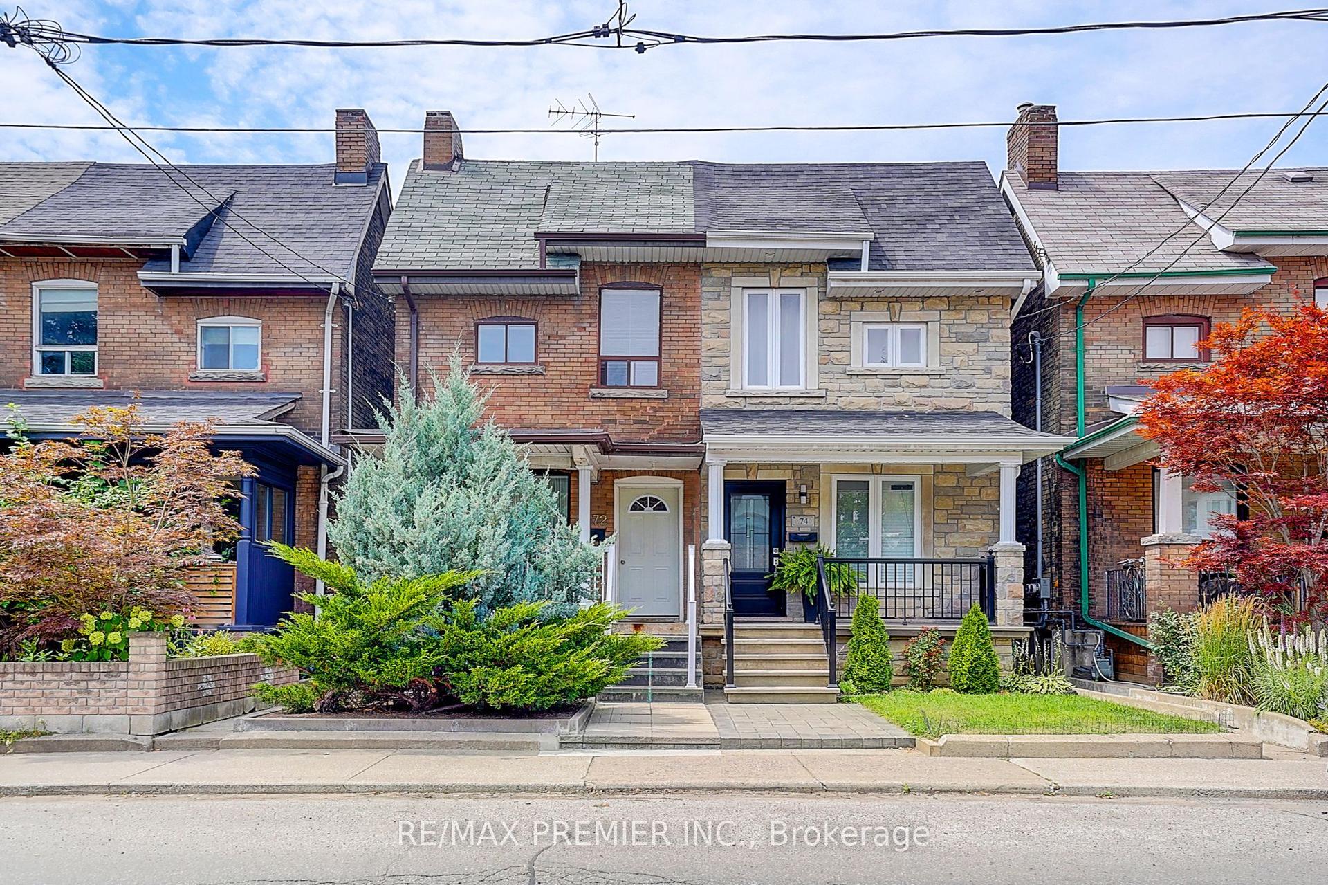 72 Symington Avenue, Toronto — Semi-Detached for sale, photo 1