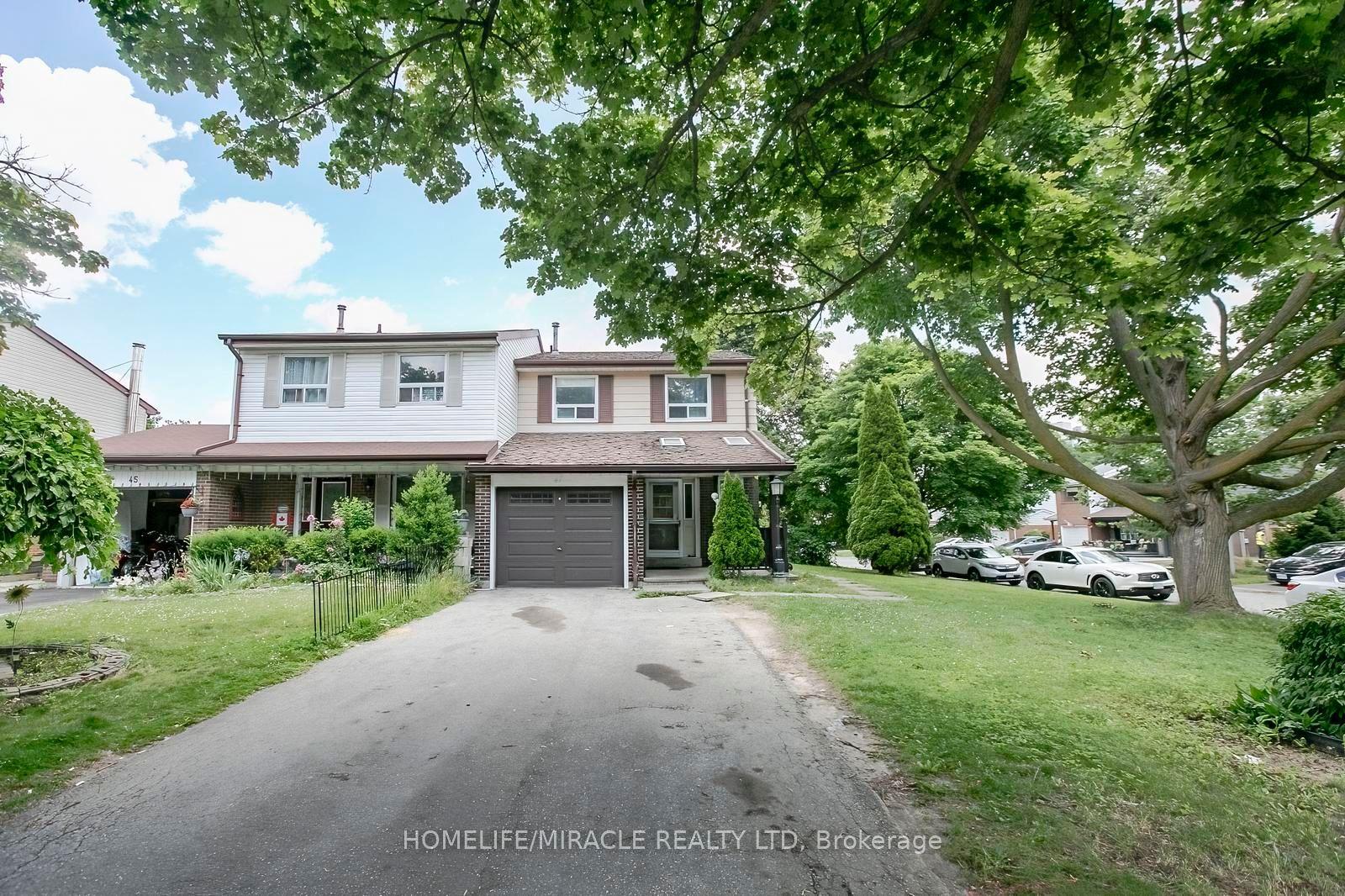 47 Longbourne Crescent, Brampton — Semi-Detached for sale, photo 1