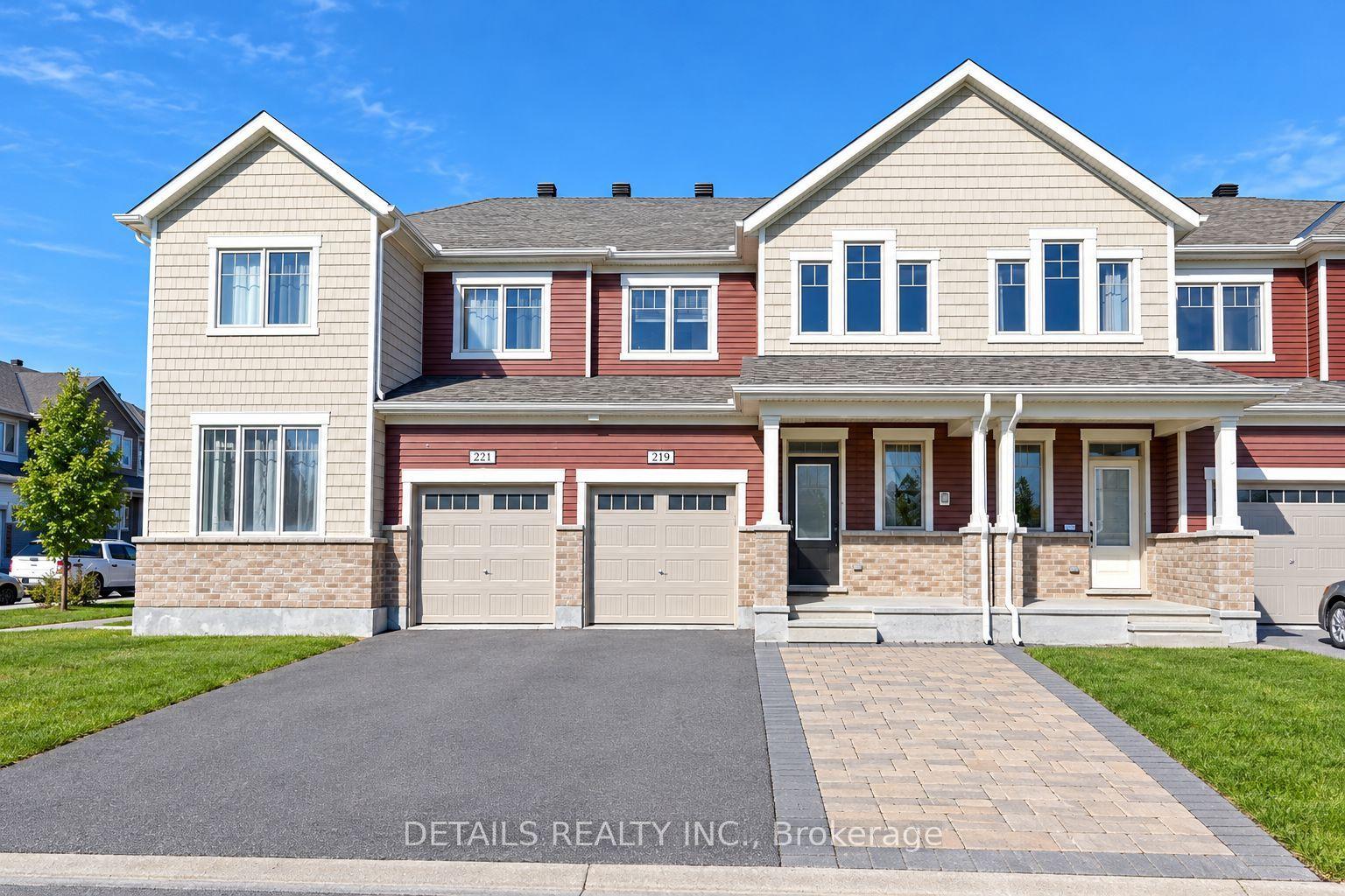 219 Merak Way, Barrhaven — Townhouse for lease, photo 1