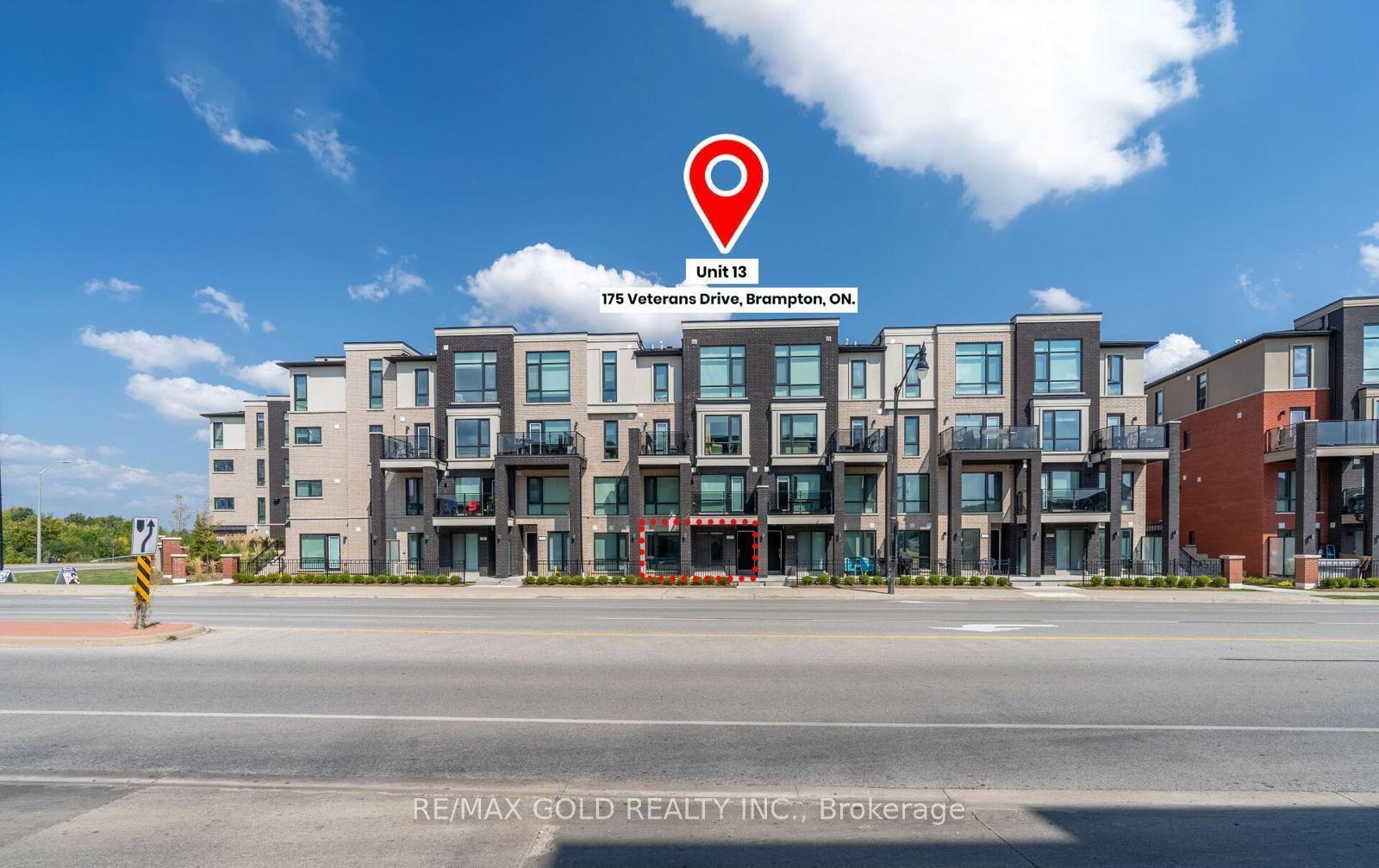 175 Veterans Drive 13 #13, Brampton — Condo Town for sale, photo 1